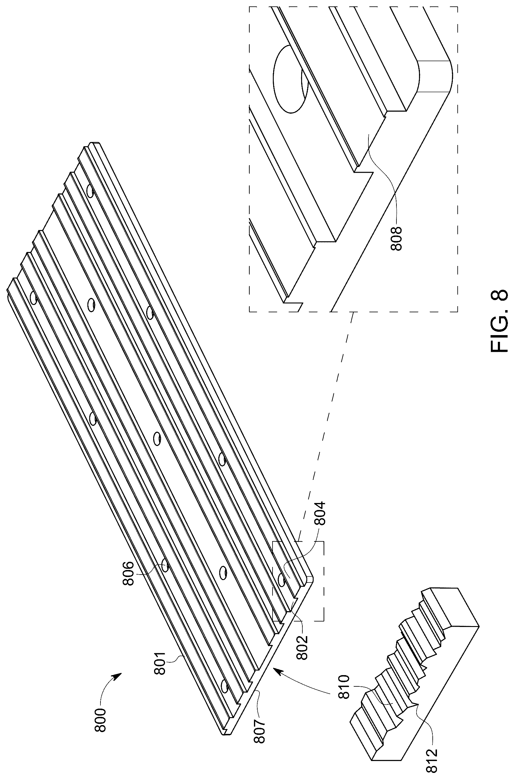 Patent US12322676 Figure 12 – Baffles for electronic circuits immersed in cooling fluid in a tank