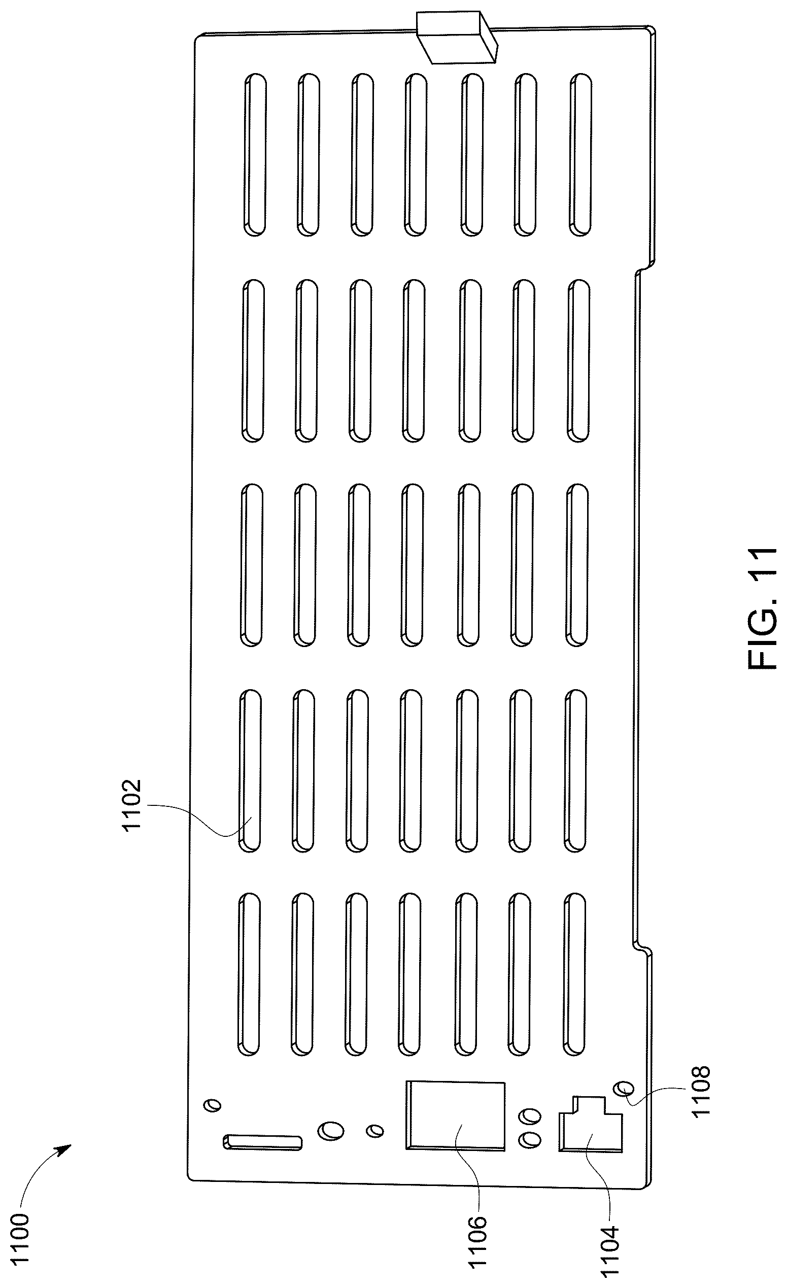 Patent US12322676 Figure 15 – Baffles for electronic circuits immersed in cooling fluid in a tank