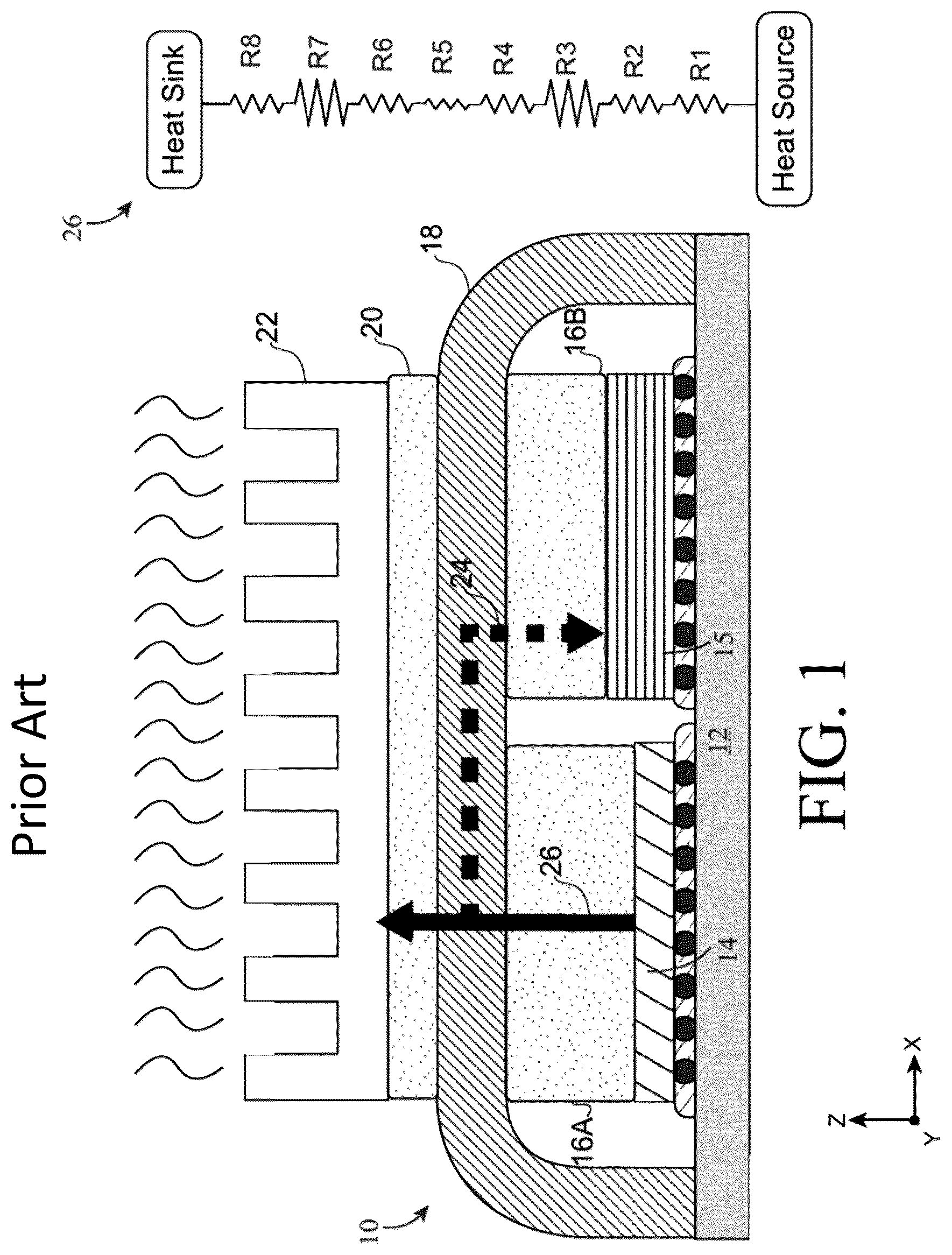 Patent US12322677 Figure 1 – Fluid channel geometry optimizations to improve cooling efficiency