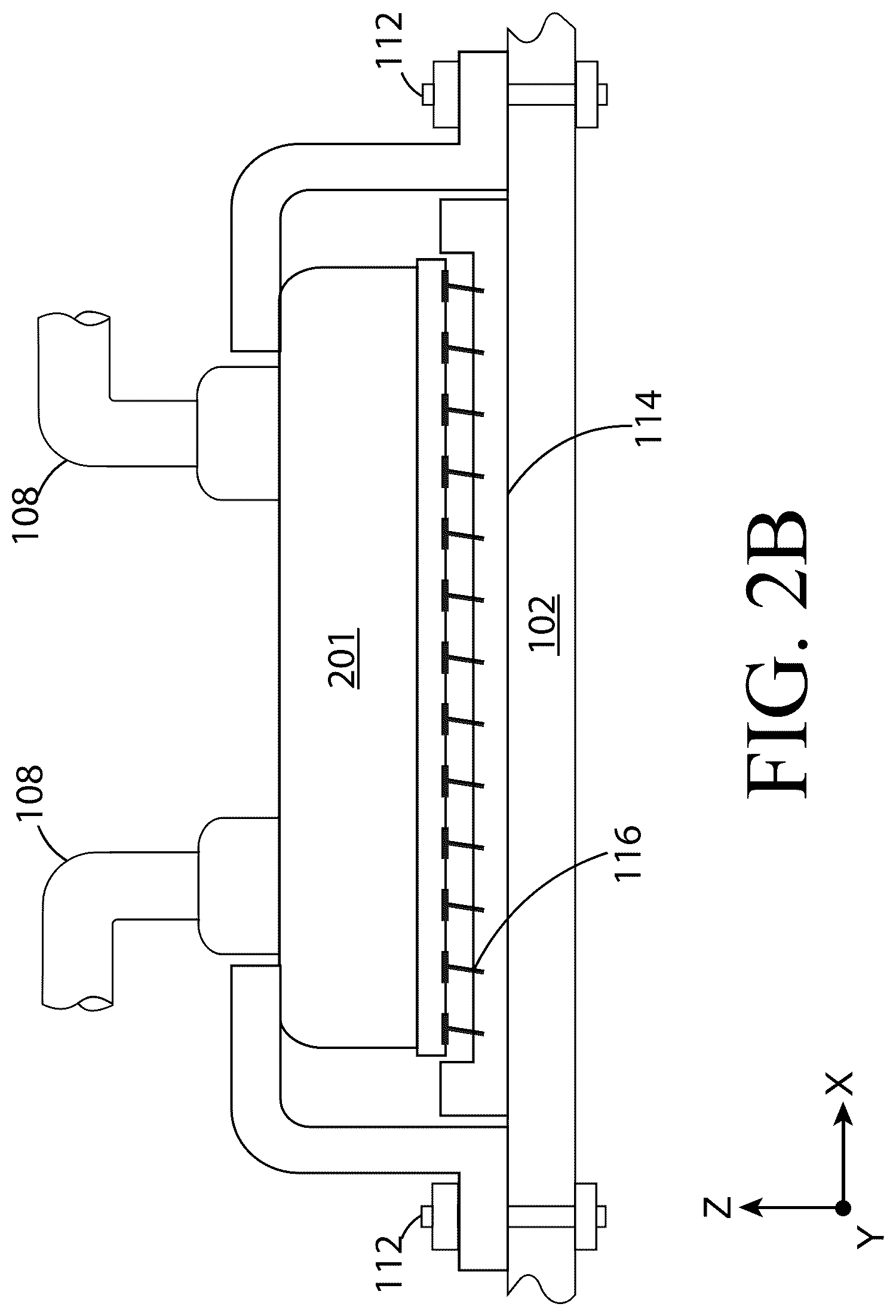 Patent US12322677 Figure 3 – Fluid channel geometry optimizations to improve cooling efficiency
