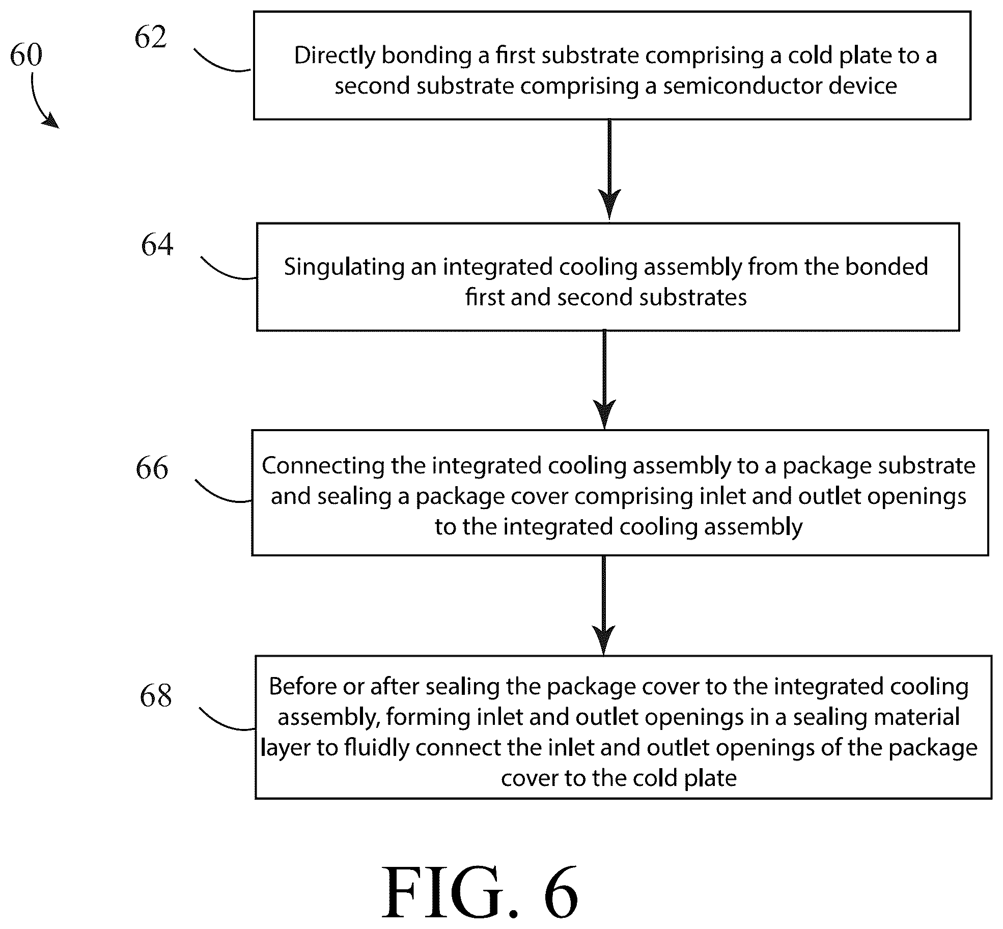 Patent US12322677 Figure 12 – Fluid channel geometry optimizations to improve cooling efficiency
