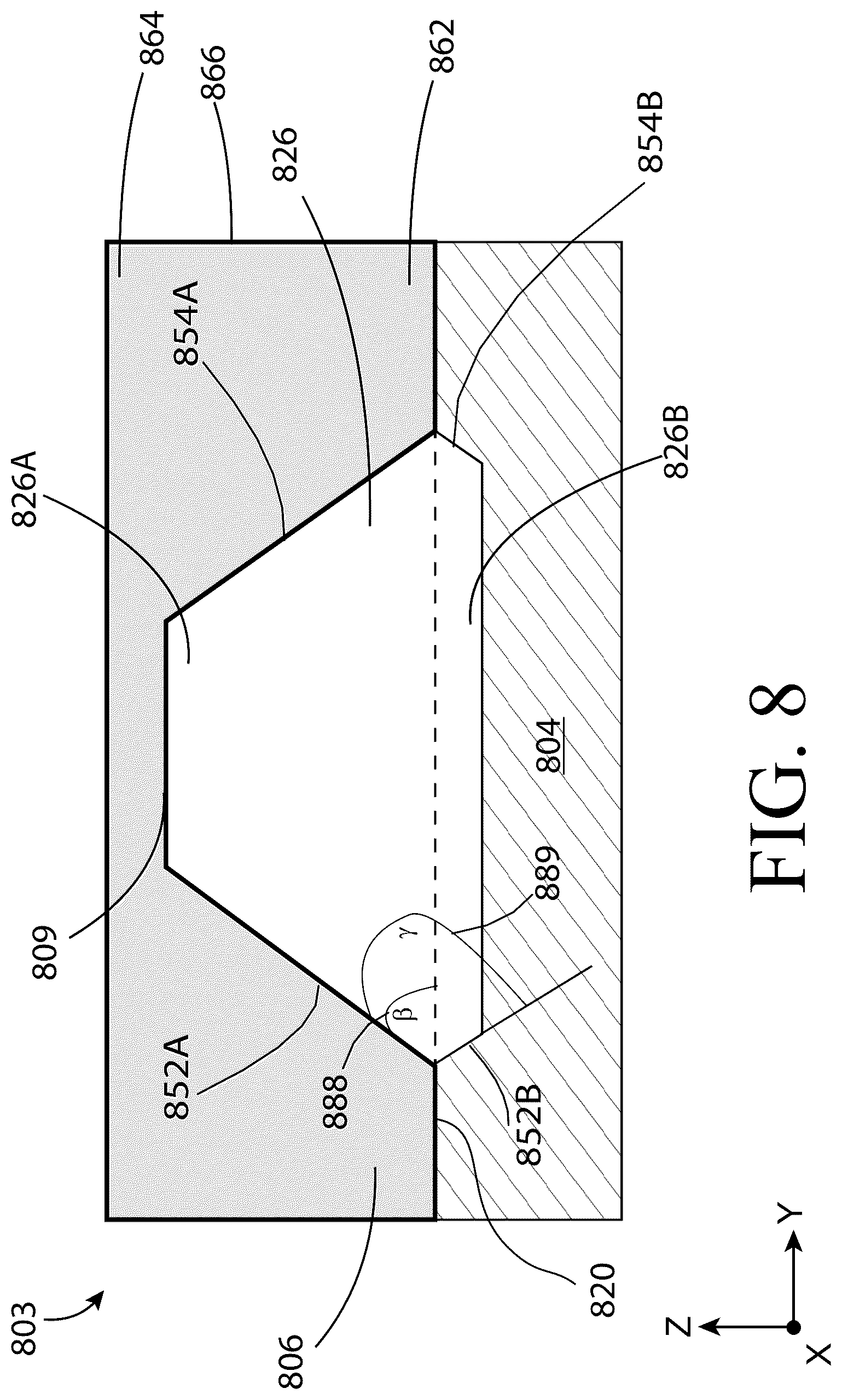 Patent US12322677 Figure 14 – Fluid channel geometry optimizations to improve cooling efficiency