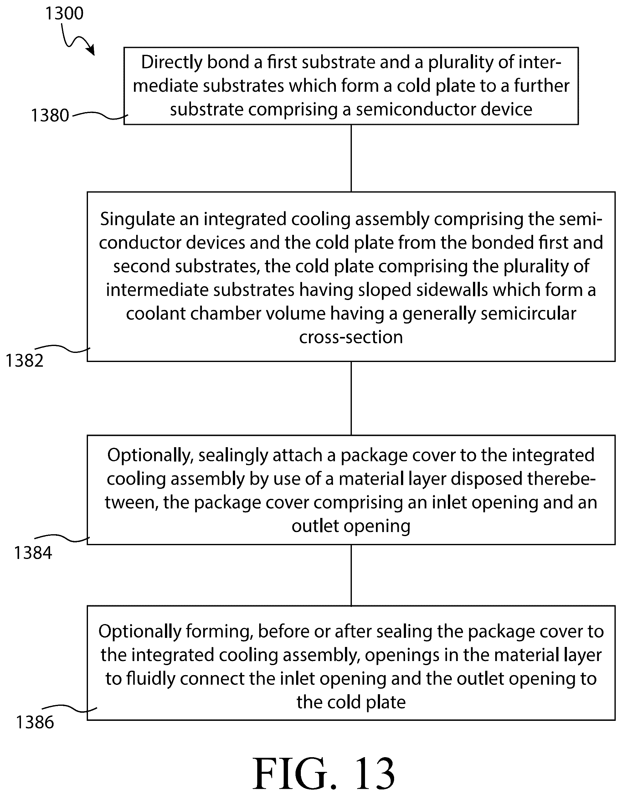 Patent US12322677 Figure 19 – Fluid channel geometry optimizations to improve cooling efficiency