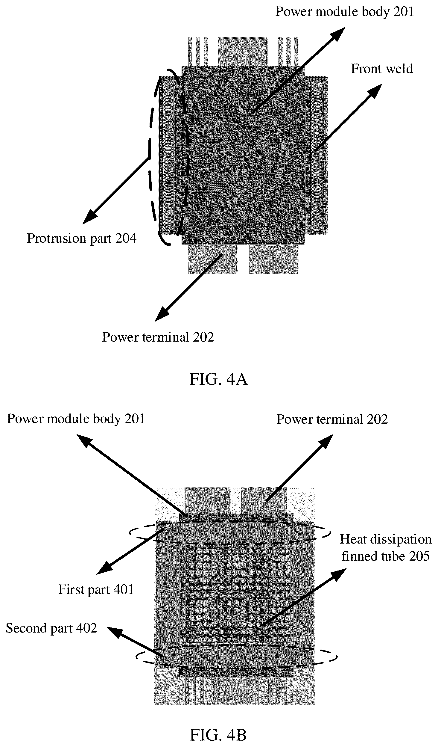 Patent US12322678 Figure 4 – Encapsulation structure and encapsulation method of power module