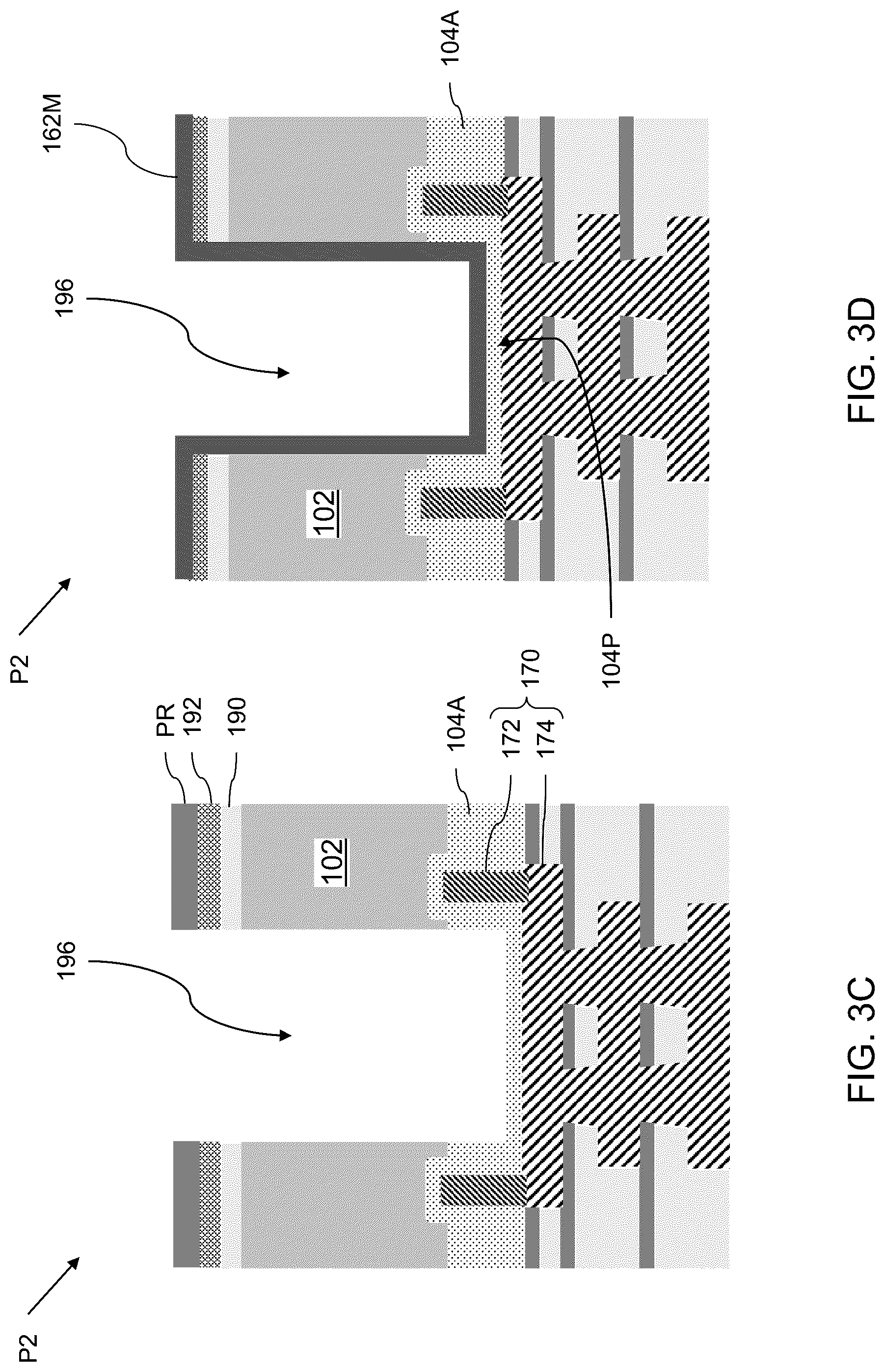 Patent US12322679 Figure 4 – Semiconductor die including through substrate via barrier structure and methods for forming the same