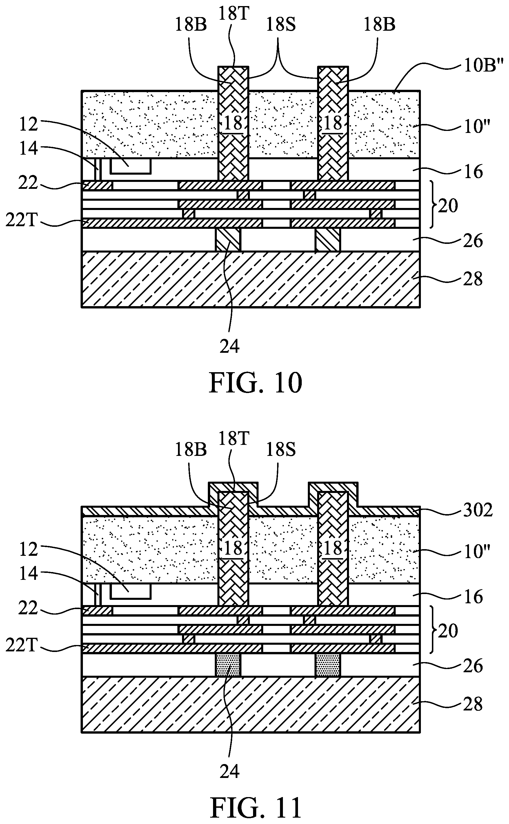 Patent US12322680 Figure 6 – Semiconductor device having backside interconnect structure on through substrate via