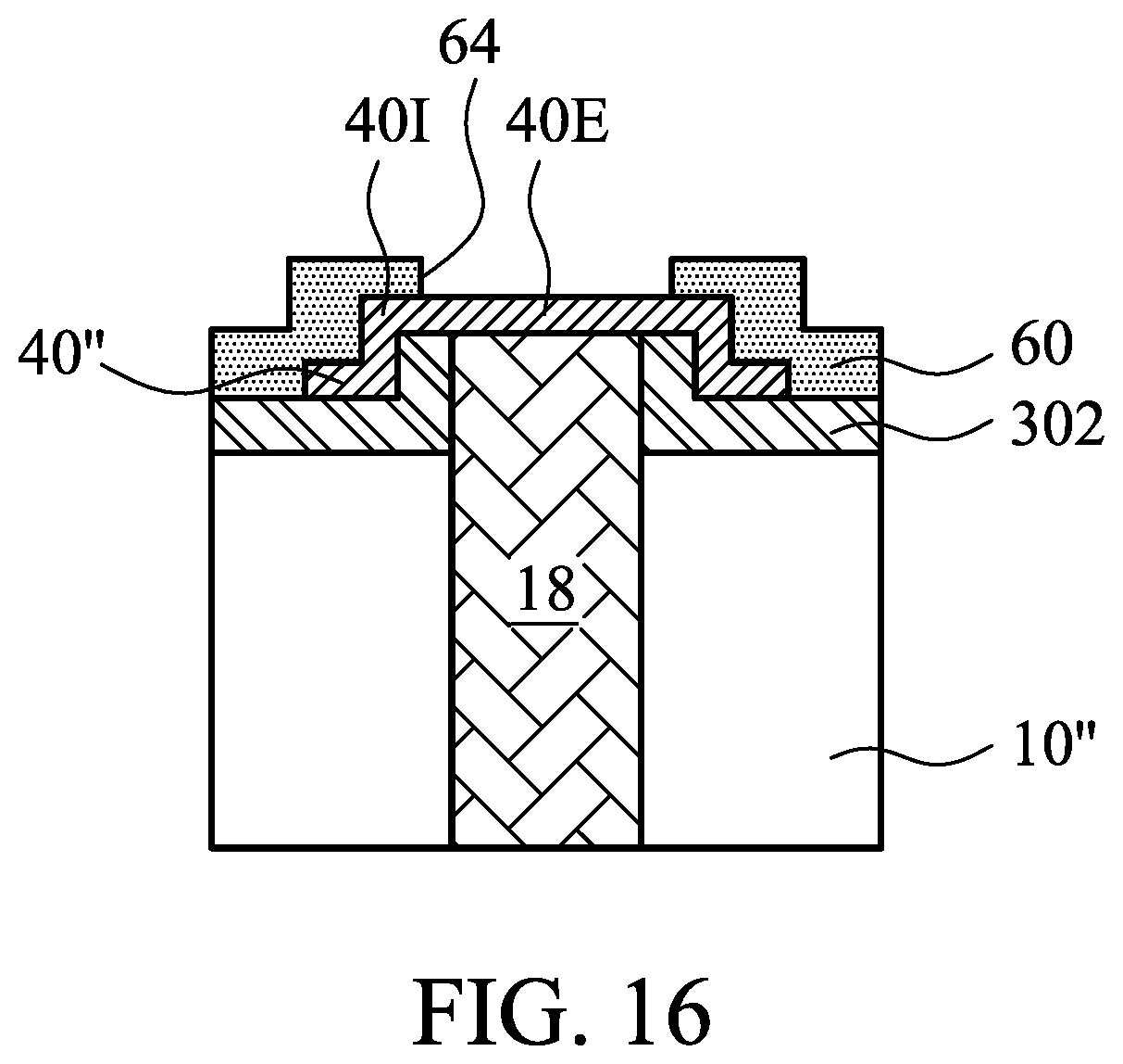 Patent US12322680 Figure 9 – Semiconductor device having backside interconnect structure on through substrate via