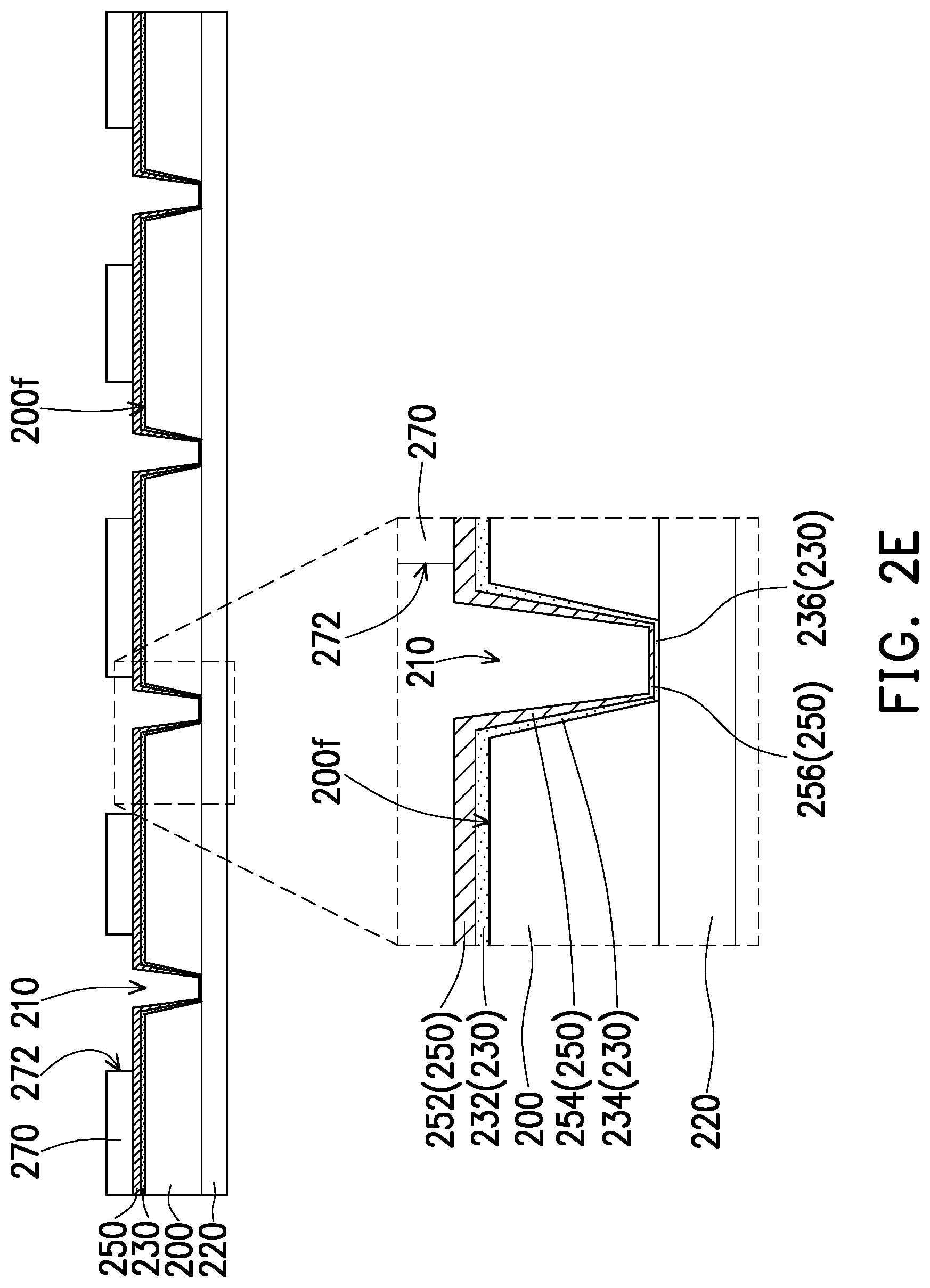Patent US12322682 Figure 6 – Semiconductor package having composite seed-barrier layer and method of forming the same