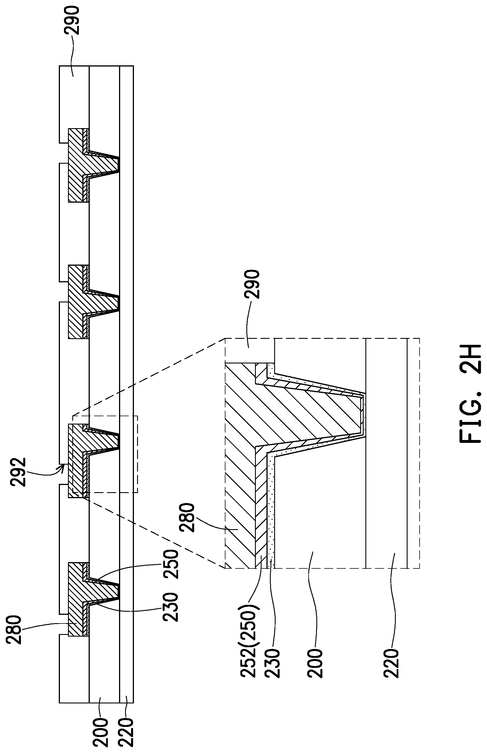 Patent US12322682 Figure 9 – Semiconductor package having composite seed-barrier layer and method of forming the same
