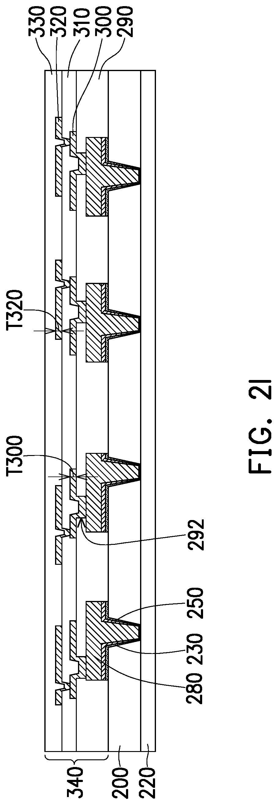 Patent US12322682 Figure 10 – Semiconductor package having composite seed-barrier layer and method of forming the same