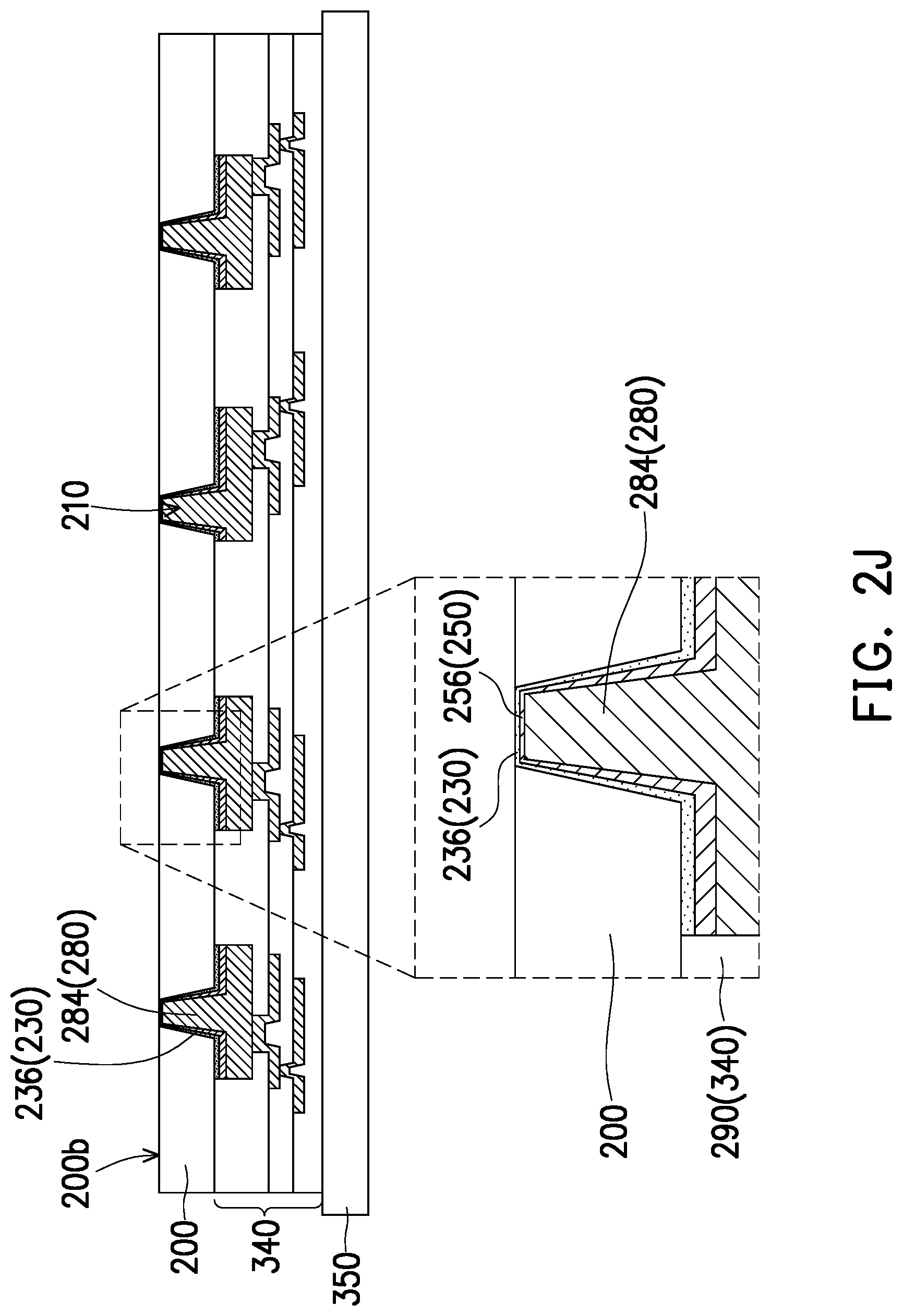Patent US12322682 Figure 11 – Semiconductor package having composite seed-barrier layer and method of forming the same