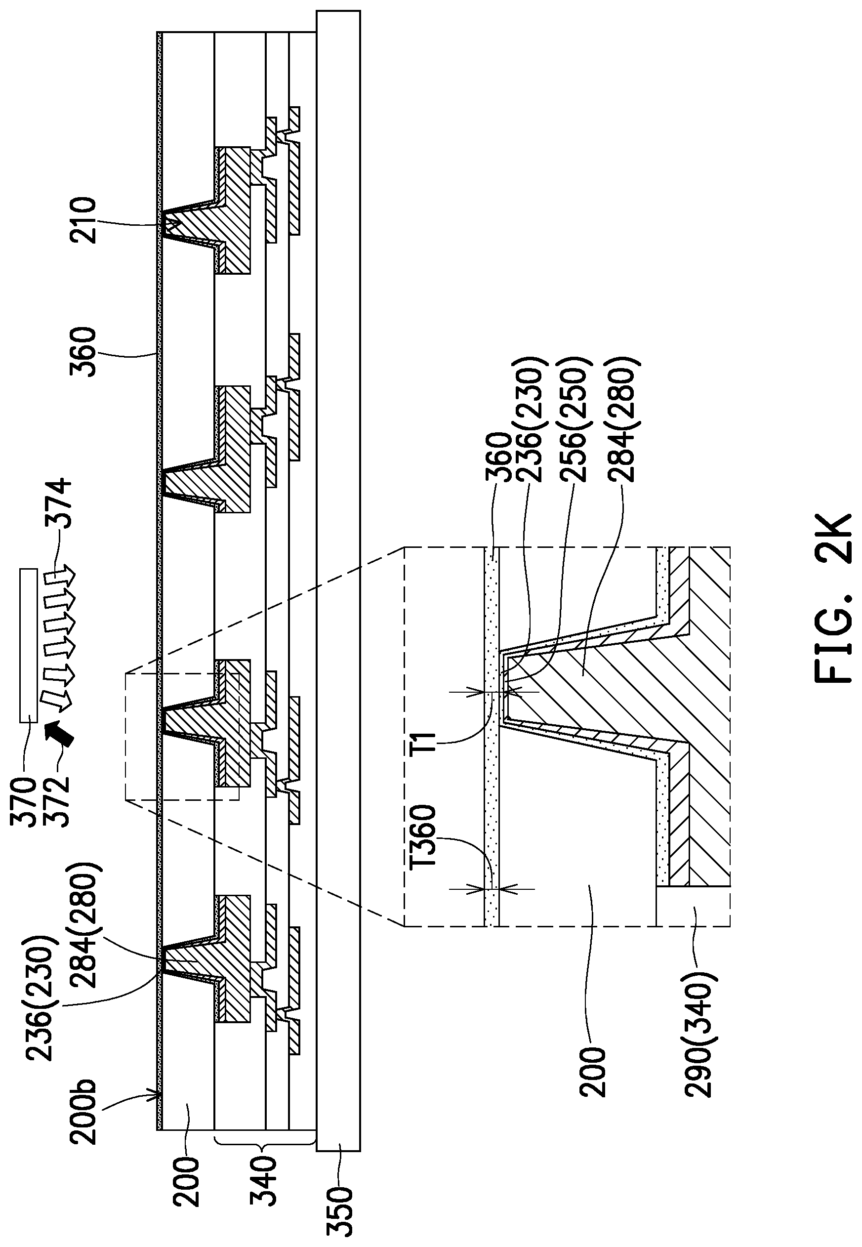 Patent US12322682 Figure 12 – Semiconductor package having composite seed-barrier layer and method of forming the same
