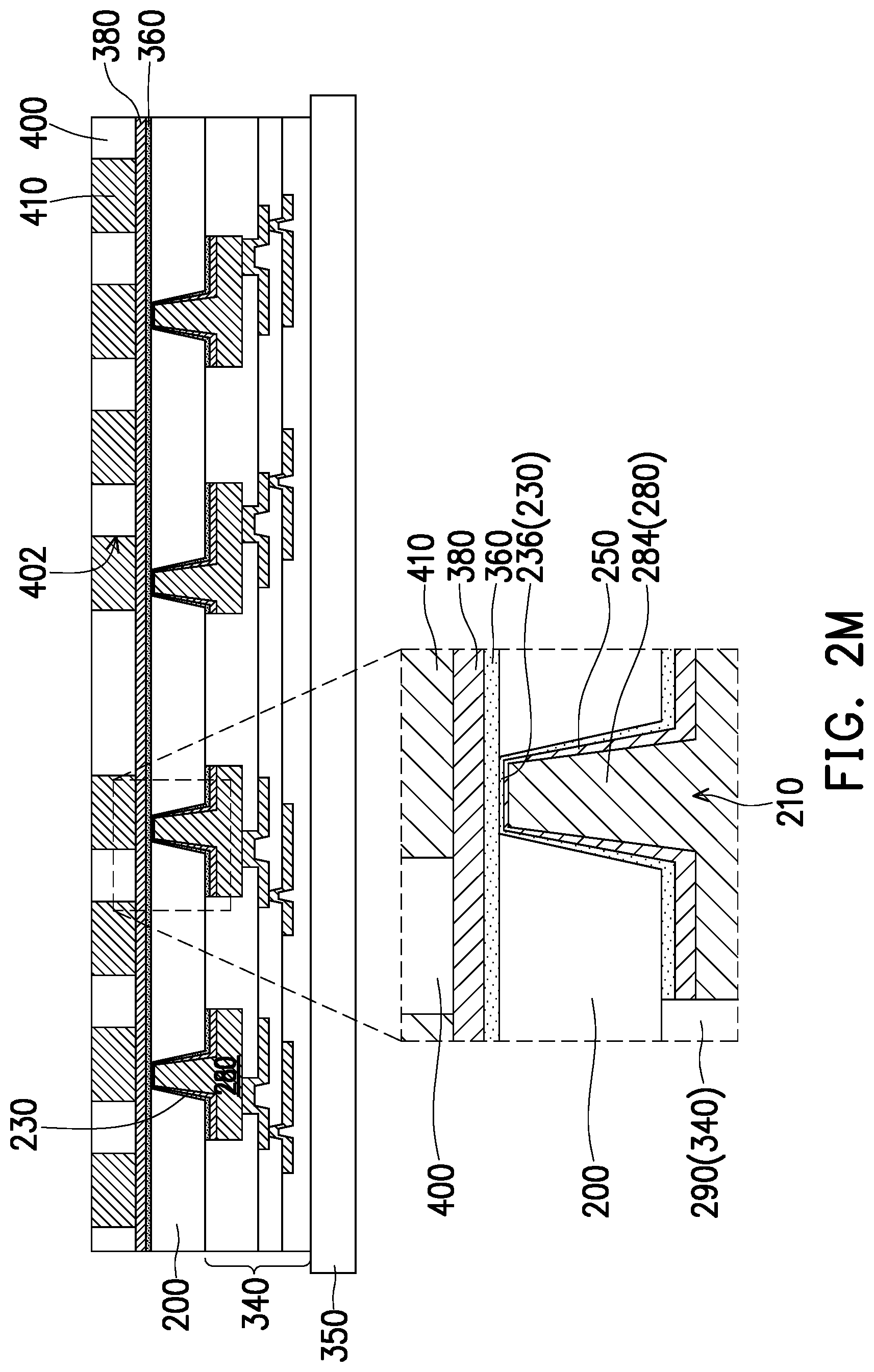 Patent US12322682 Figure 14 – Semiconductor package having composite seed-barrier layer and method of forming the same