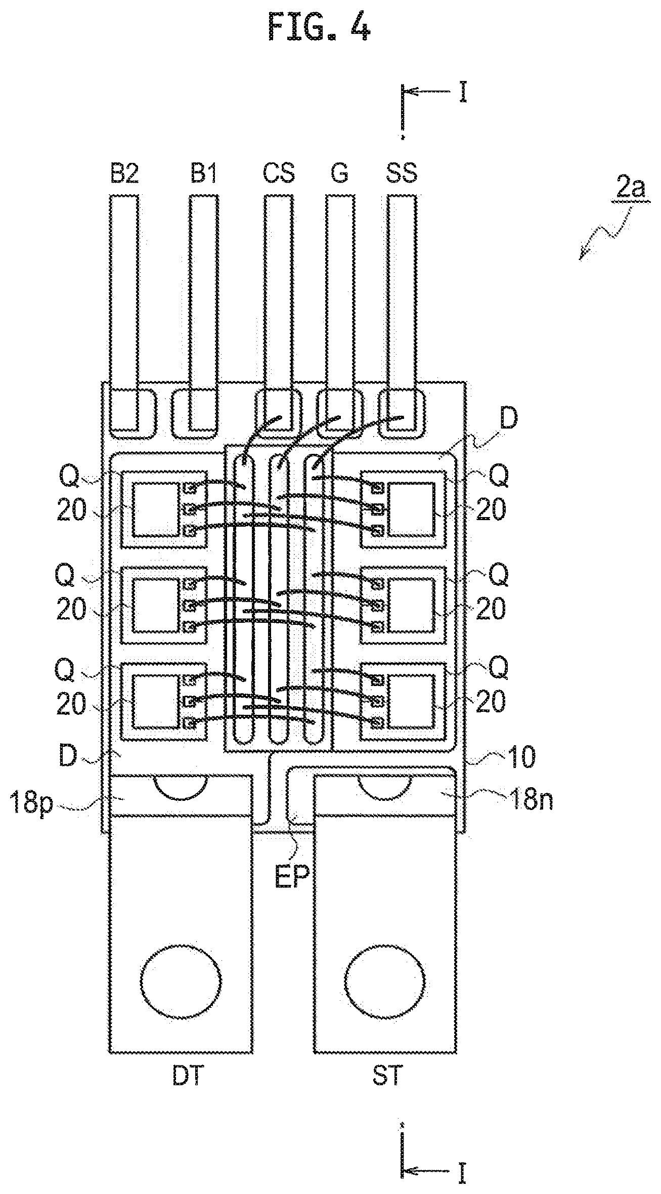 Patent US12322683 Figure 4 – Power module semiconductor device and inverter equipment, and fabrication method of the power module semiconductor device, and metallic mold