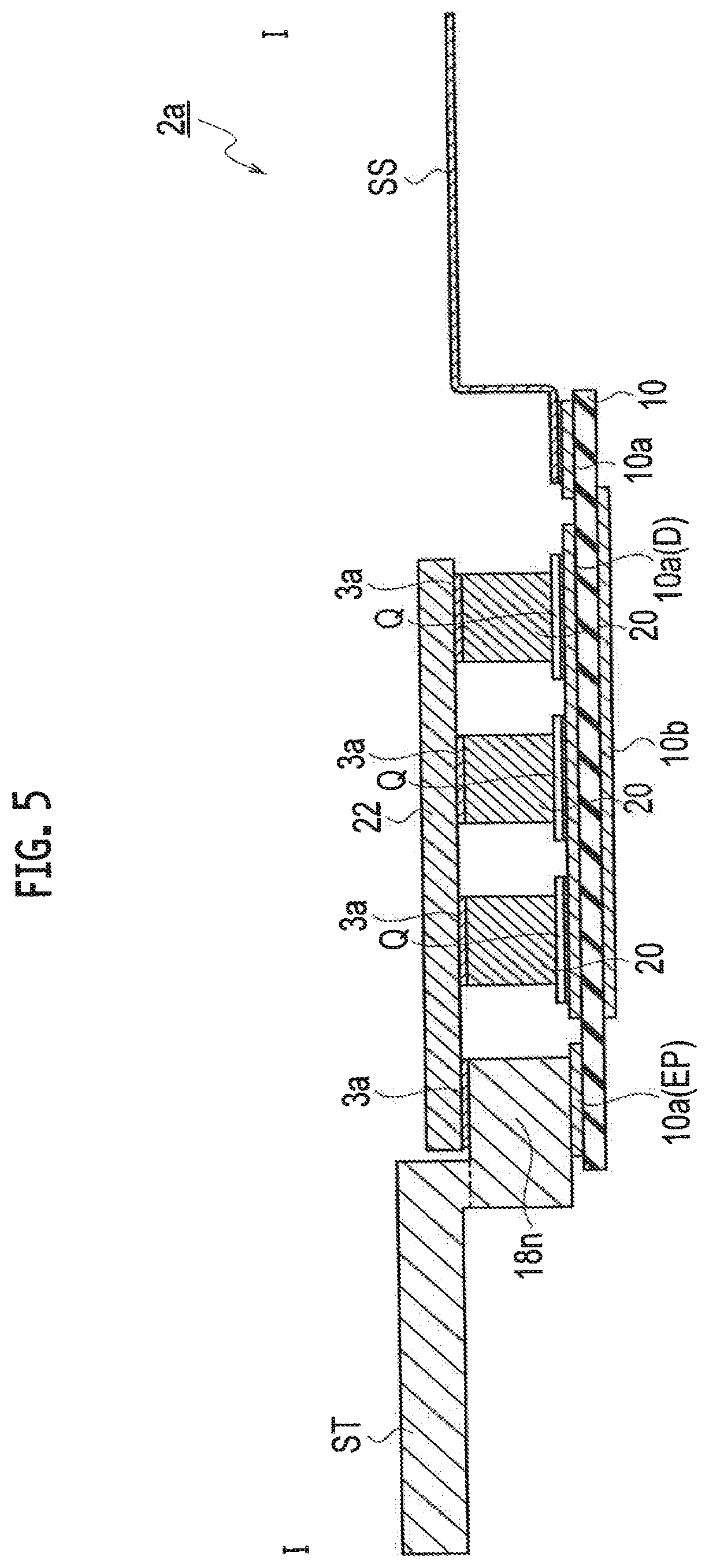 Patent US12322683 Figure 5 – Power module semiconductor device and inverter equipment, and fabrication method of the power module semiconductor device, and metallic mold