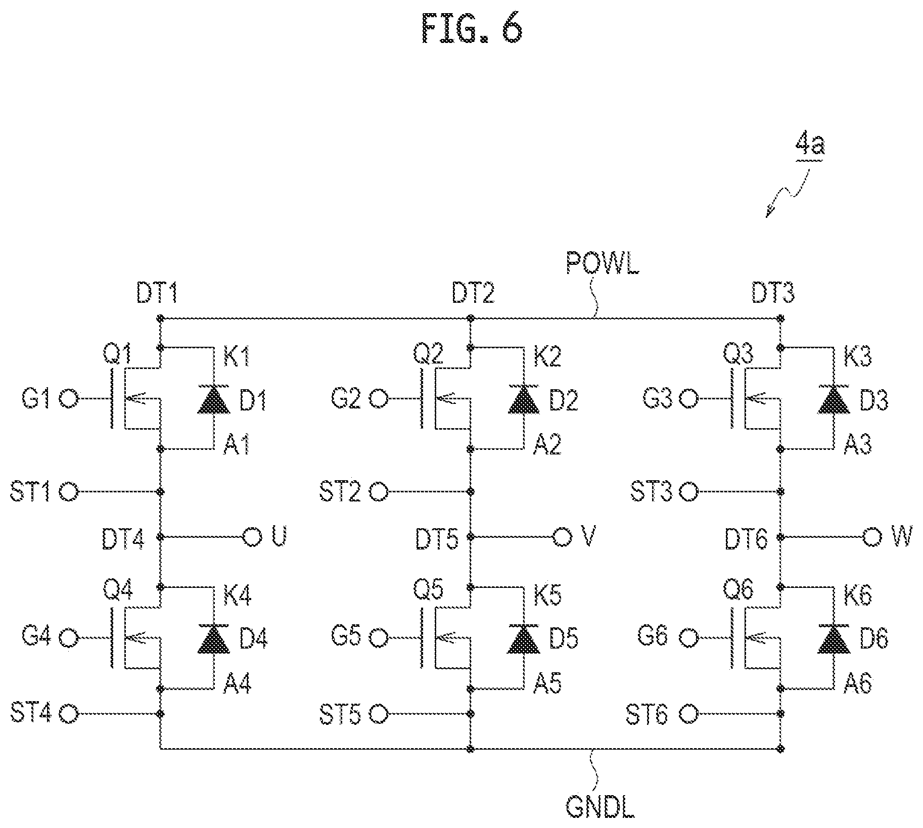 Patent US12322683 Figure 6 – Power module semiconductor device and inverter equipment, and fabrication method of the power module semiconductor device, and metallic mold