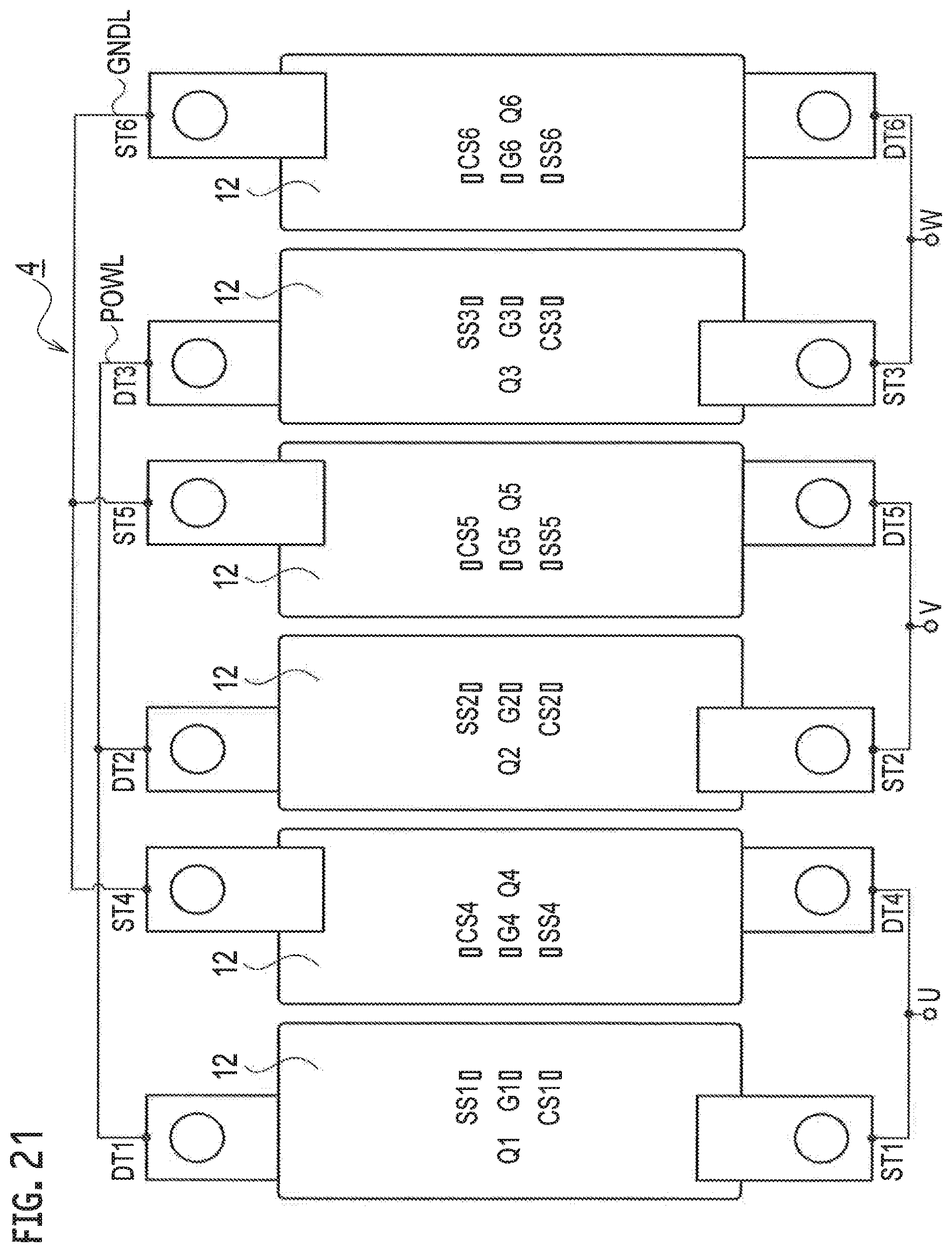 Patent US12322683 Figure 18 – Power module semiconductor device and inverter equipment, and fabrication method of the power module semiconductor device, and metallic mold