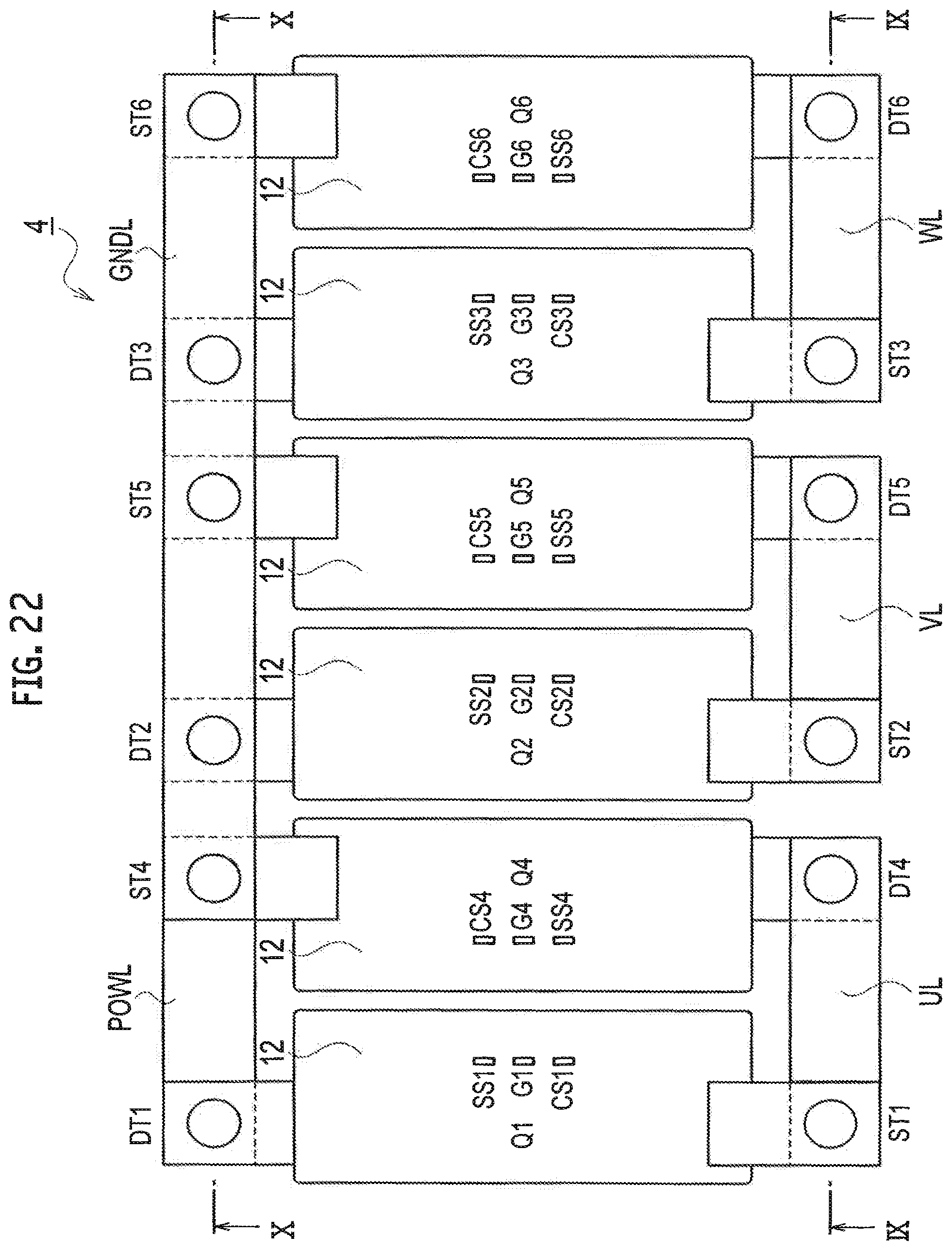 Patent US12322683 Figure 19 – Power module semiconductor device and inverter equipment, and fabrication method of the power module semiconductor device, and metallic mold