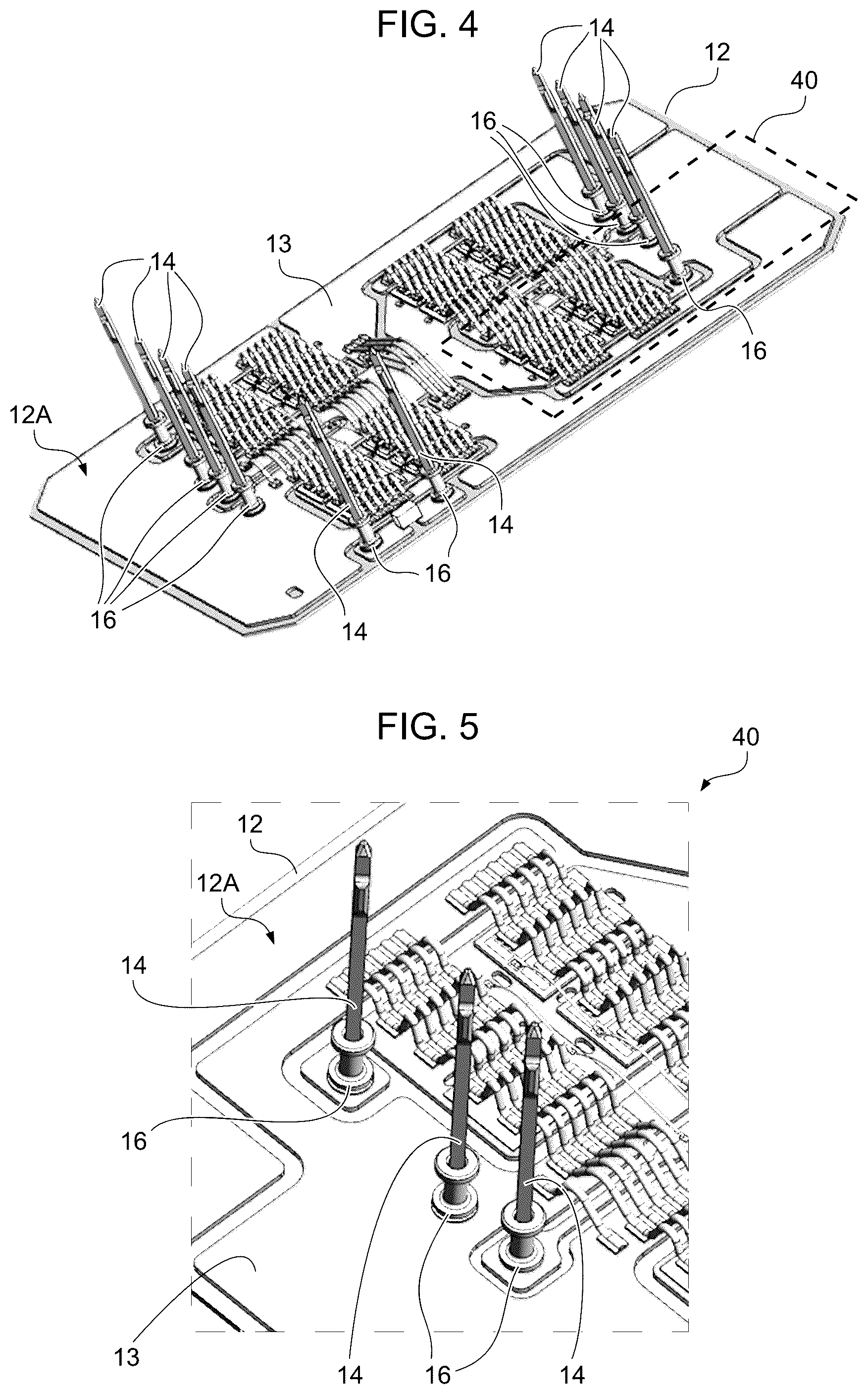 Patent US12322684 Figure 3 – Method of manufacturing electronic devices and corresponding electronic device
