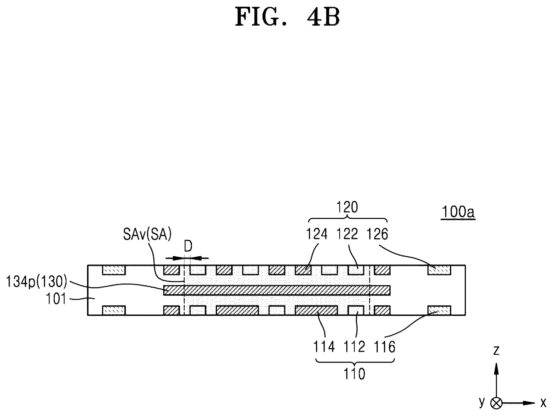 Patent US12322687 Figure 9 – Substrate for noise prevention and semiconductor package including the substrate