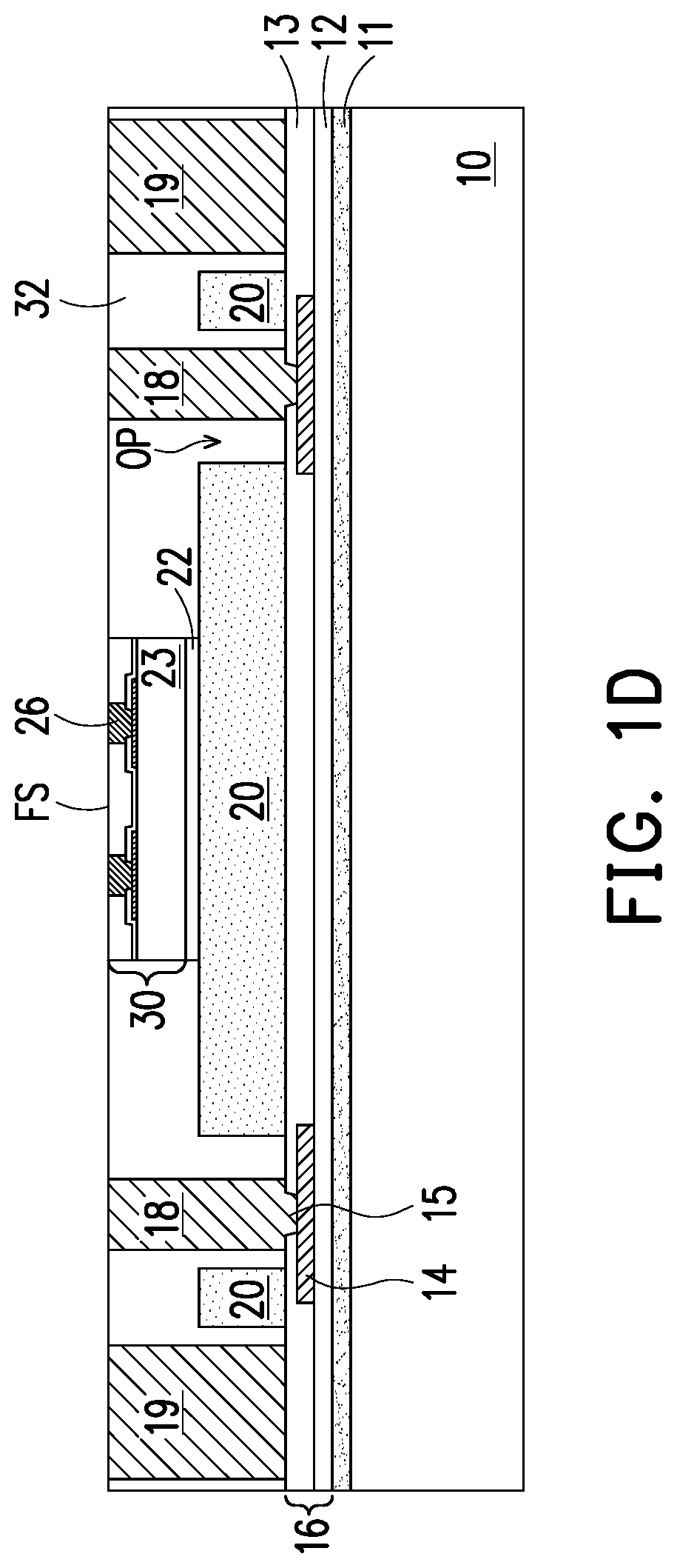 Patent US12322691 Figure 4 – Package structure and method of manufacturing the same