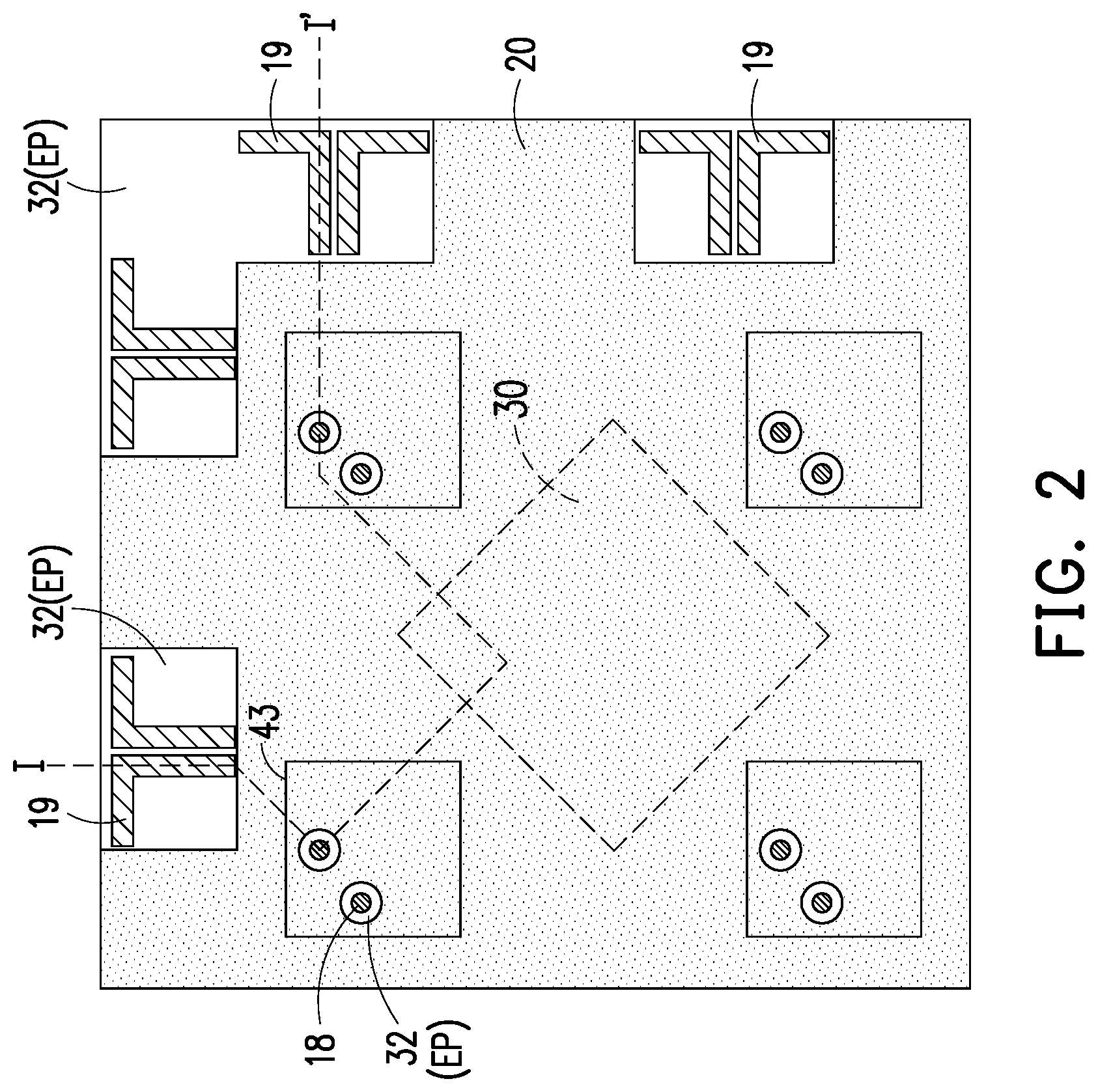 Patent US12322691 Figure 9 – Package structure and method of manufacturing the same
