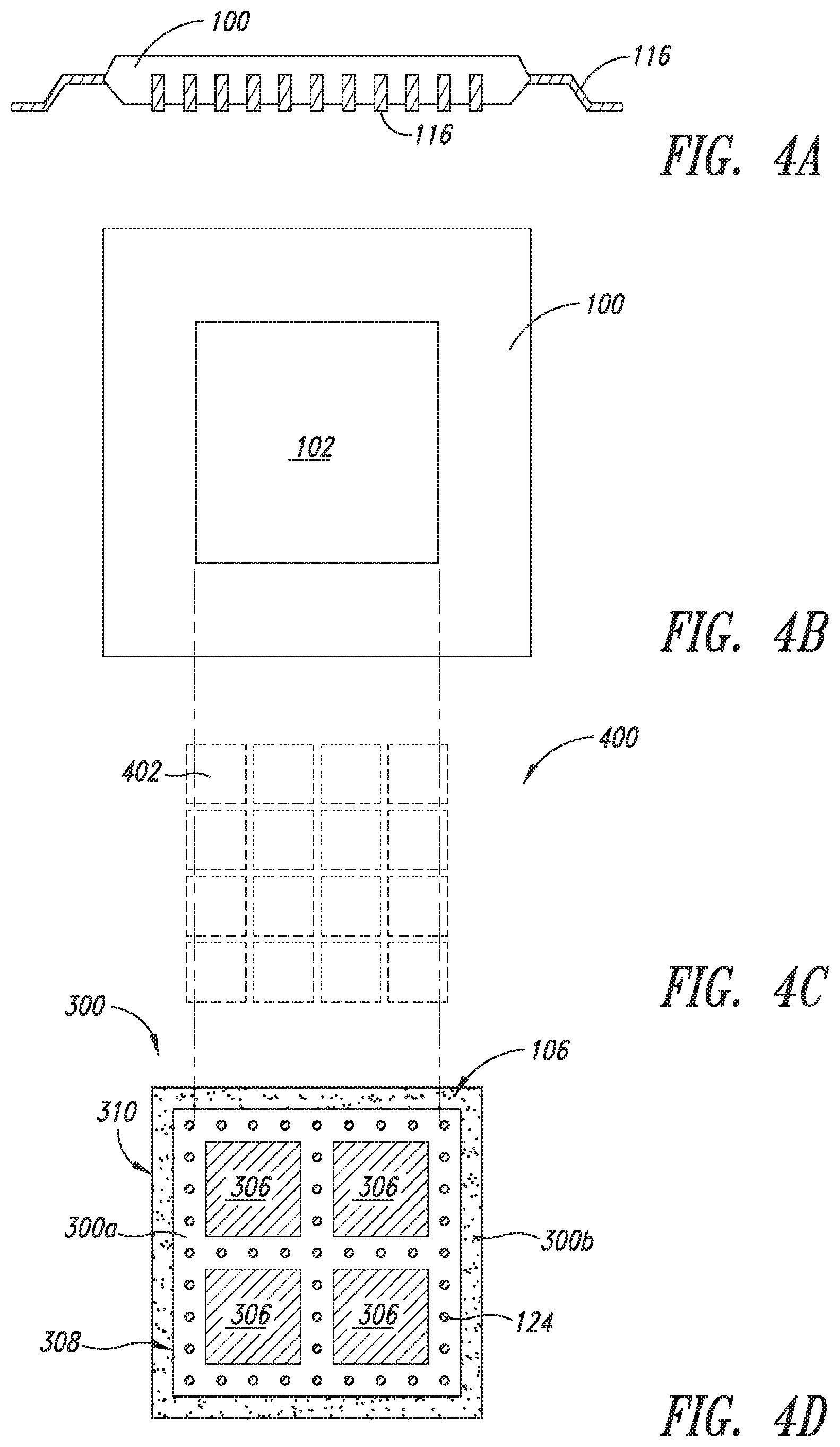 Patent US12322692 Figure 3 – Solder mask for thermal pad of a printed circuit board to provide reliable solder contact to an integrated circuit