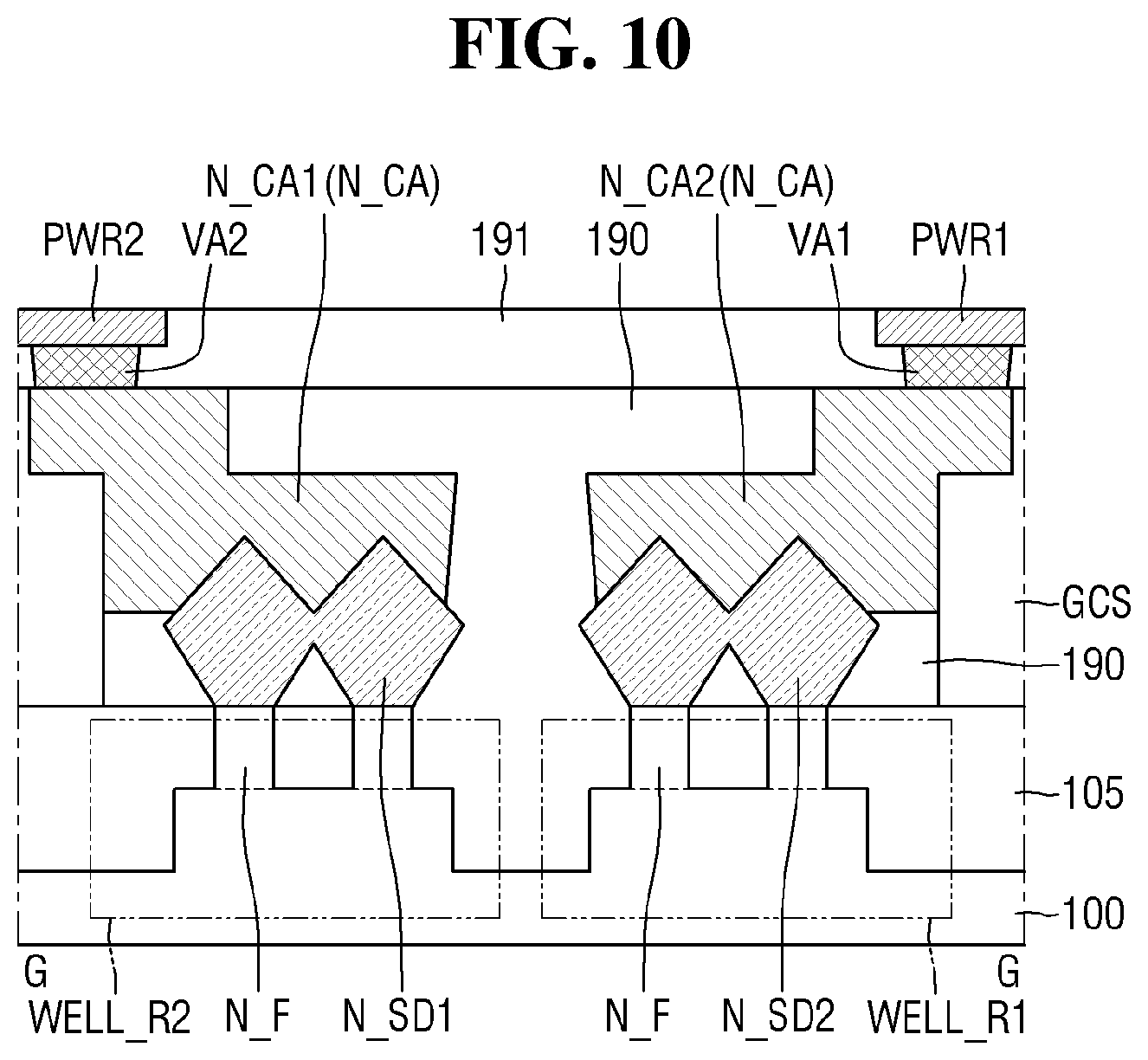 Patent US12322693 Figure 12 – Integrated circuit