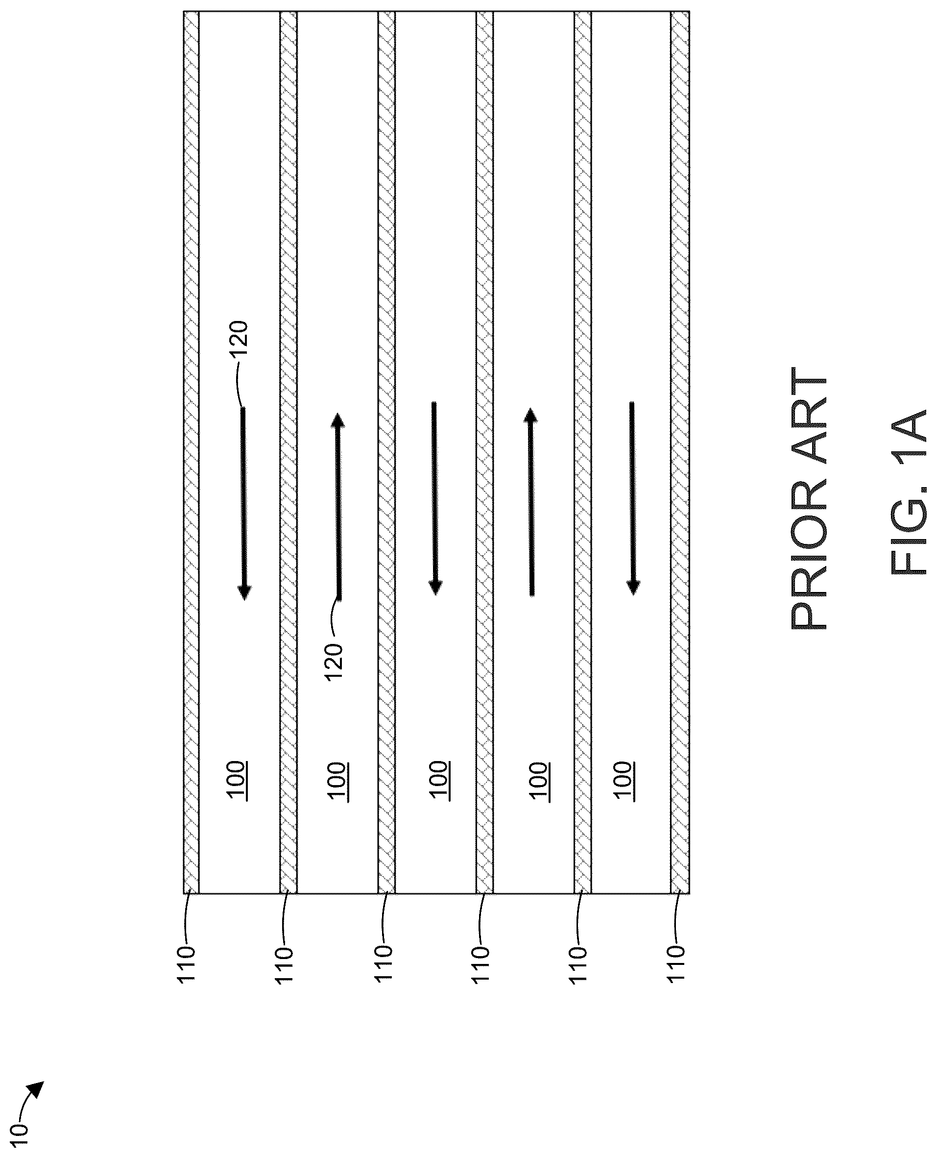 Patent US12322695 Figure 1 – Magnetic core with hard ferromagnetic biasing layers and structures containing same