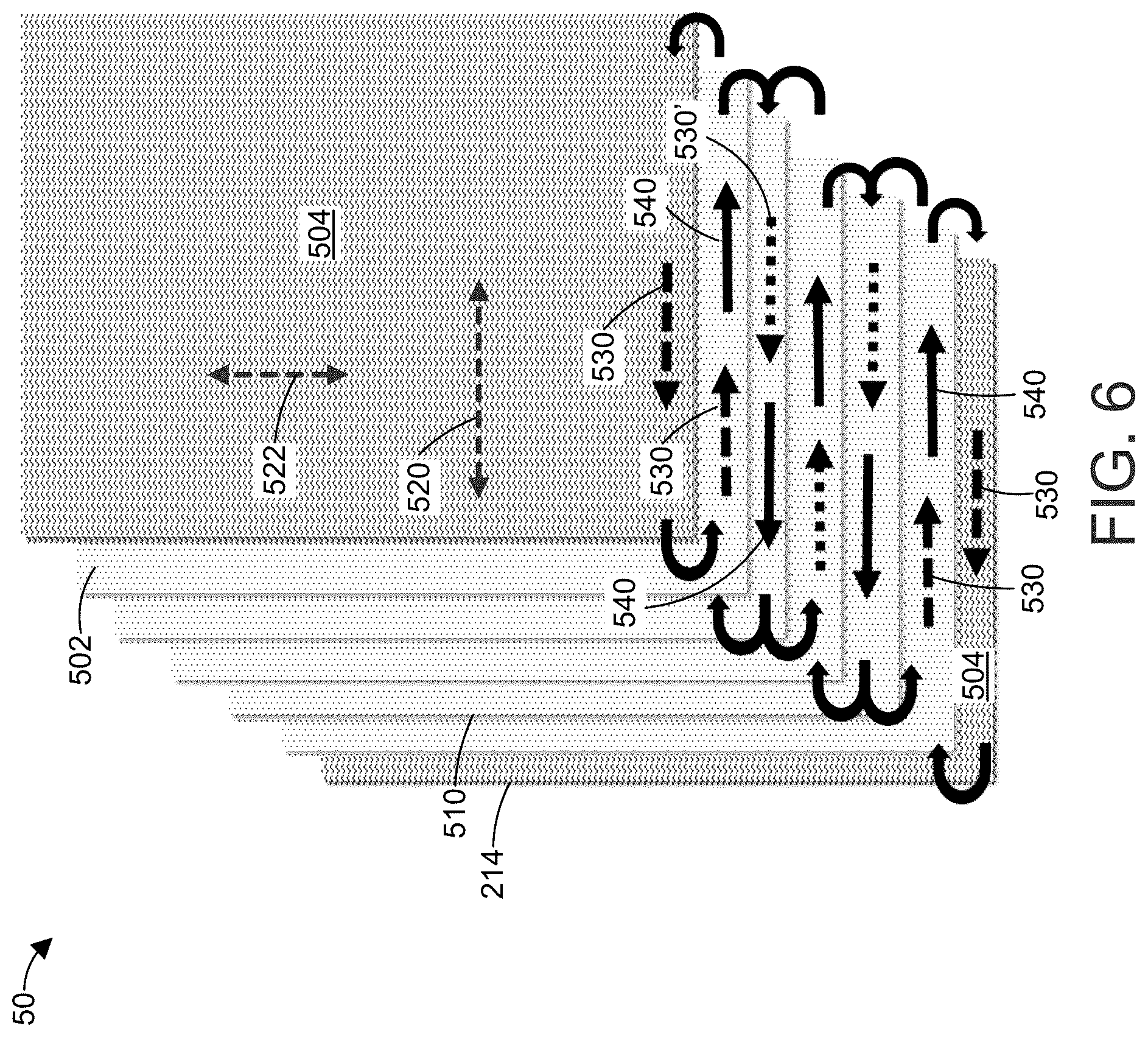 Patent US12322695 Figure 7 – Magnetic core with hard ferromagnetic biasing layers and structures containing same