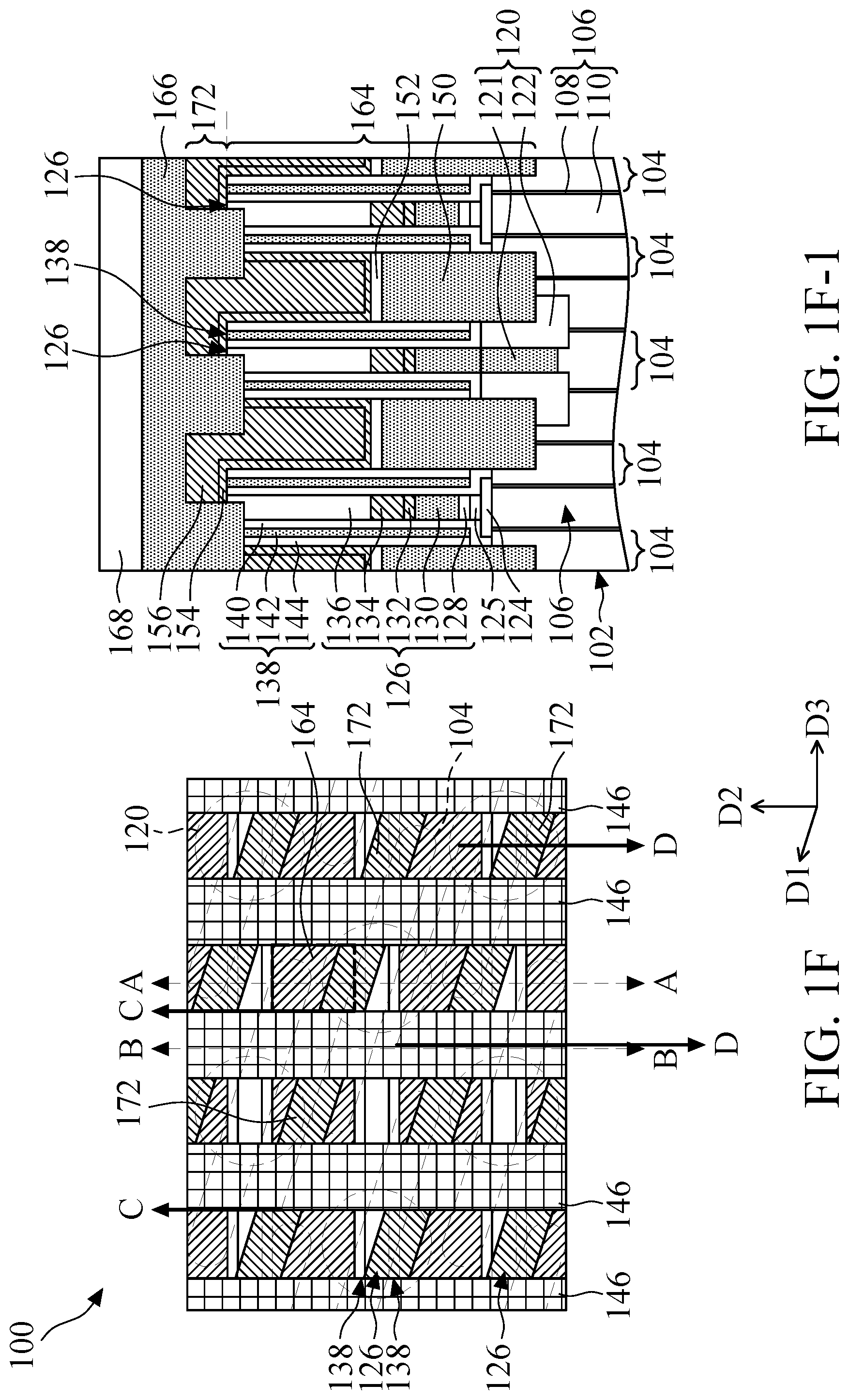 Patent US12322698 Figure 11 – Semiconductor memory structure and method for forming the same