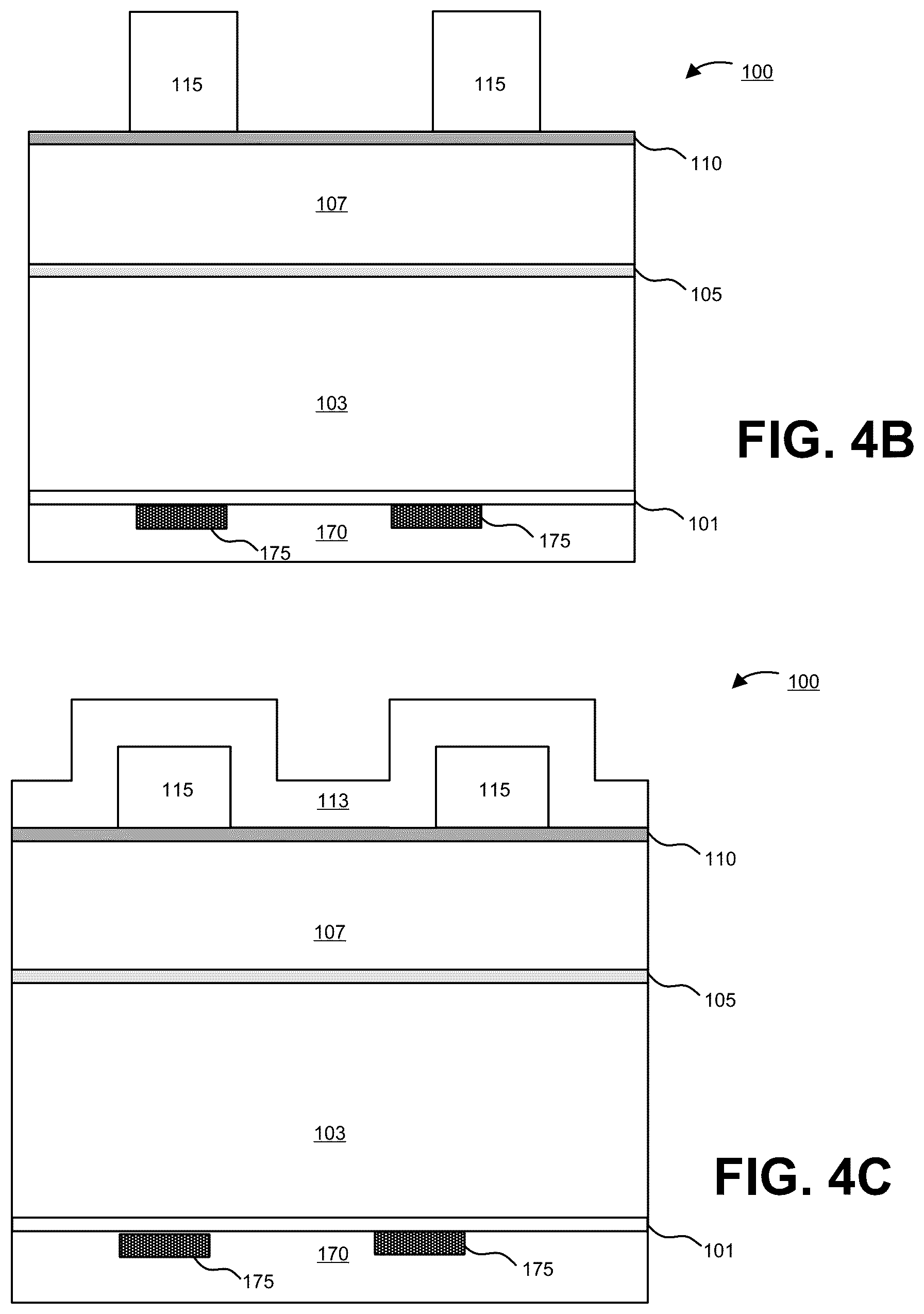Patent US12322699 Figure 5 – Method of forming high density, high shorting margin, and low capacitance interconnects by alternating recessed trenches