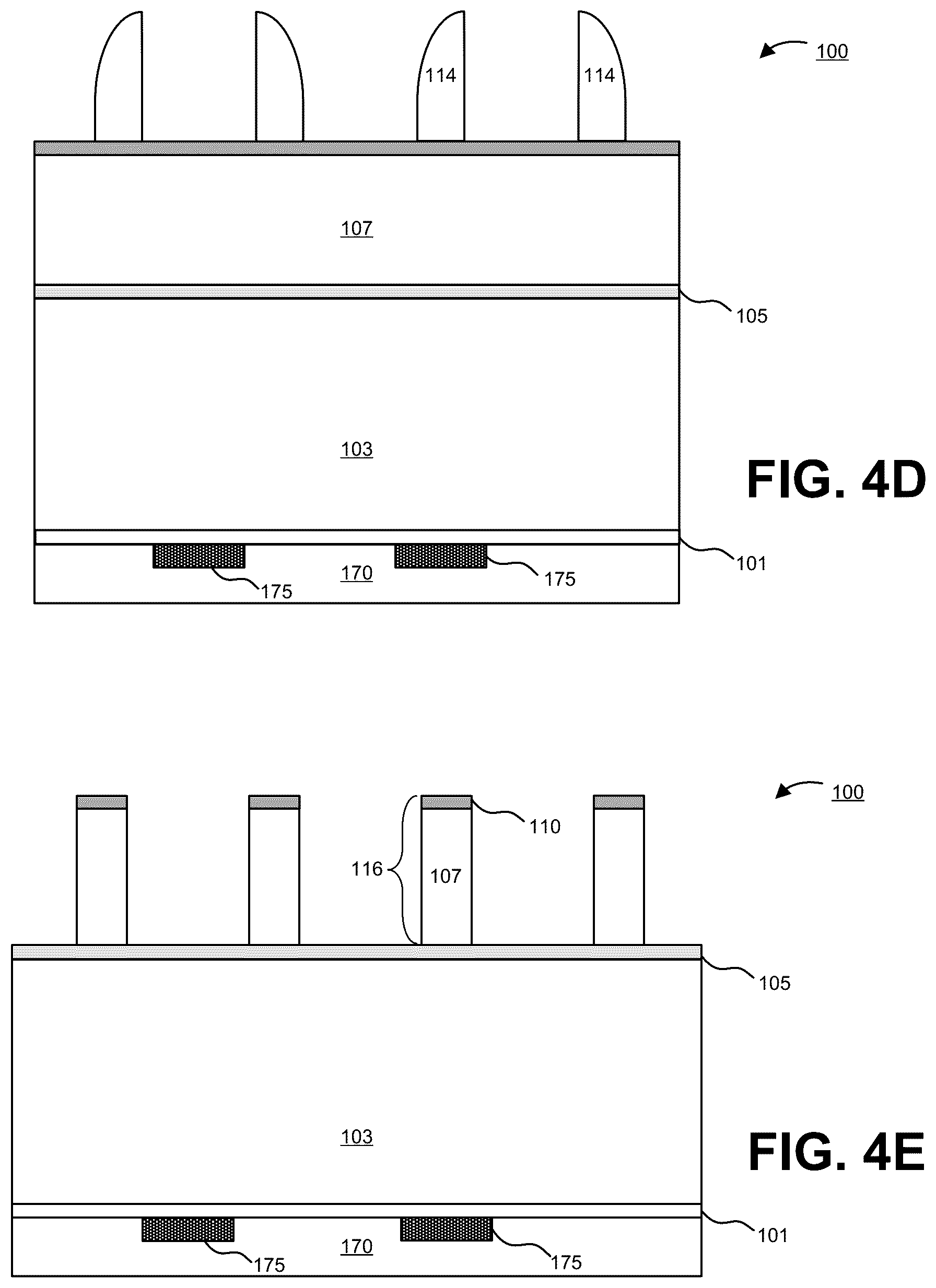 Patent US12322699 Figure 6 – Method of forming high density, high shorting margin, and low capacitance interconnects by alternating recessed trenches