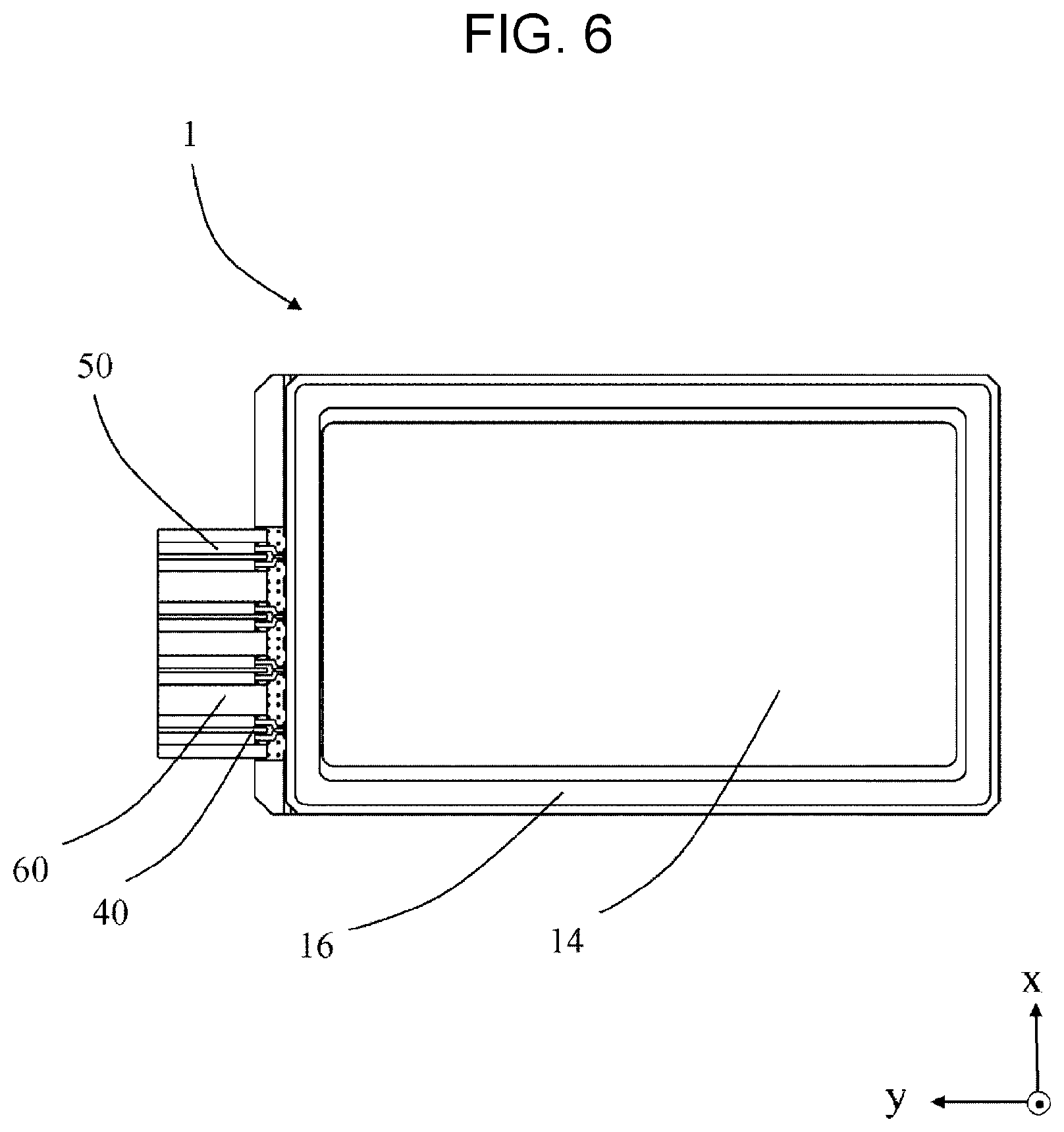 Patent US12322700 Figure 6 – Wiring base and electronic device