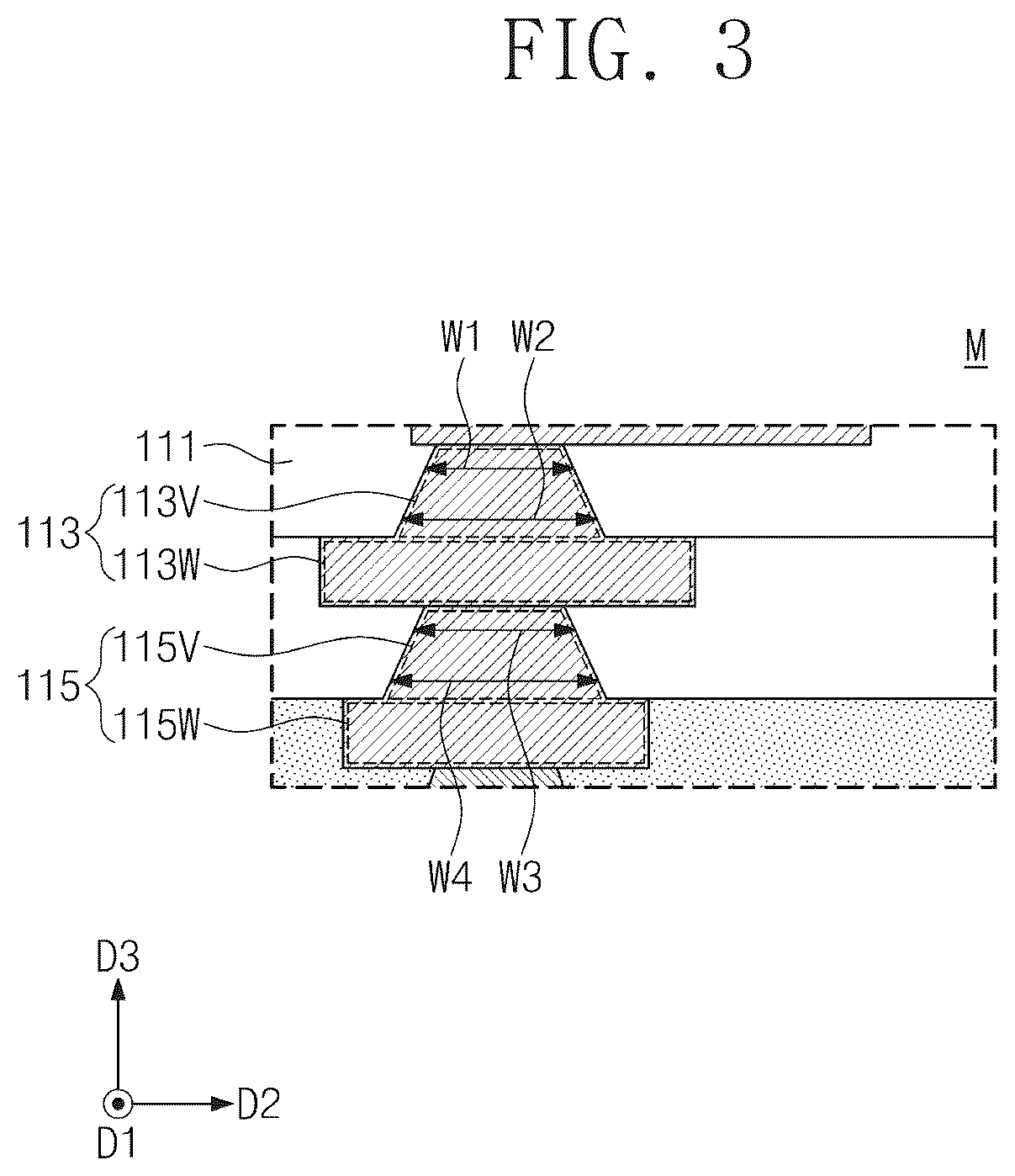 Patent US12322702 Figure 3 – Semiconductor package