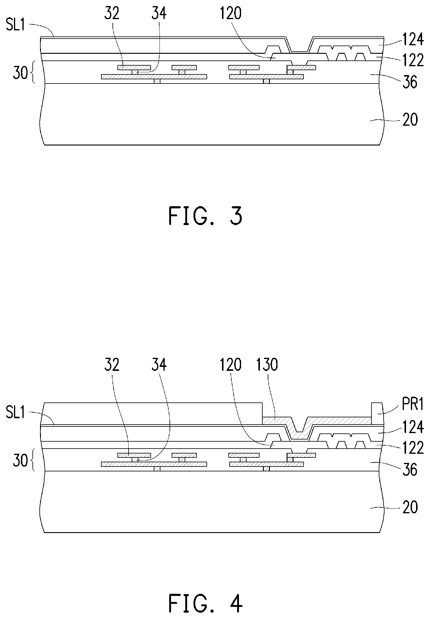 Patent US12322706 Figure 3 – Chip package and method of forming the same