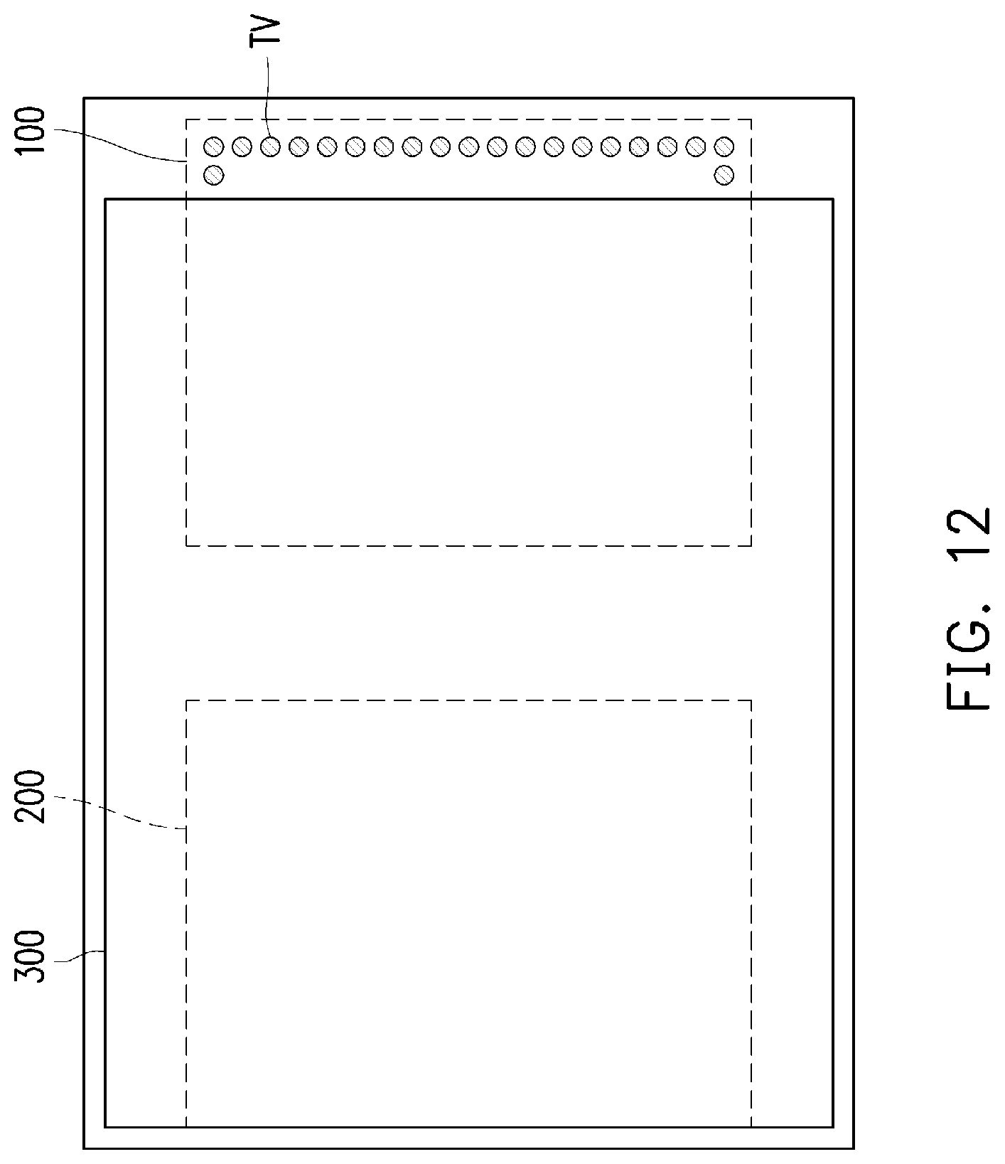 Patent US12322706 Figure 10 – Chip package and method of forming the same