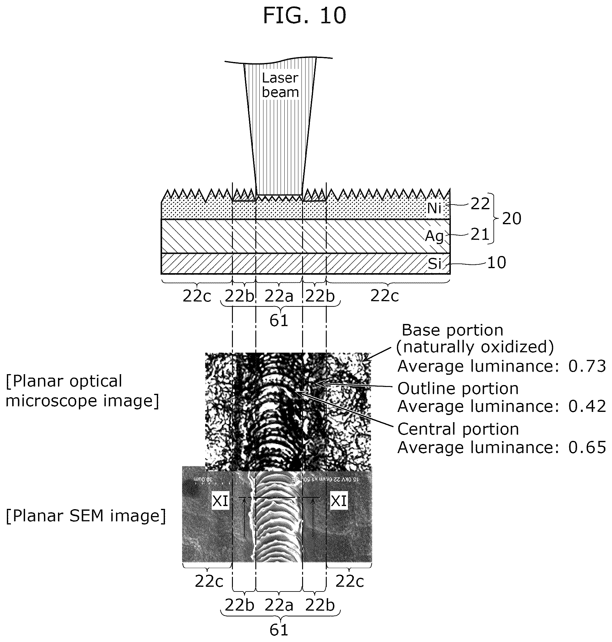 Patent US12322709 Figure 7 – Semiconductor device and laser marking method