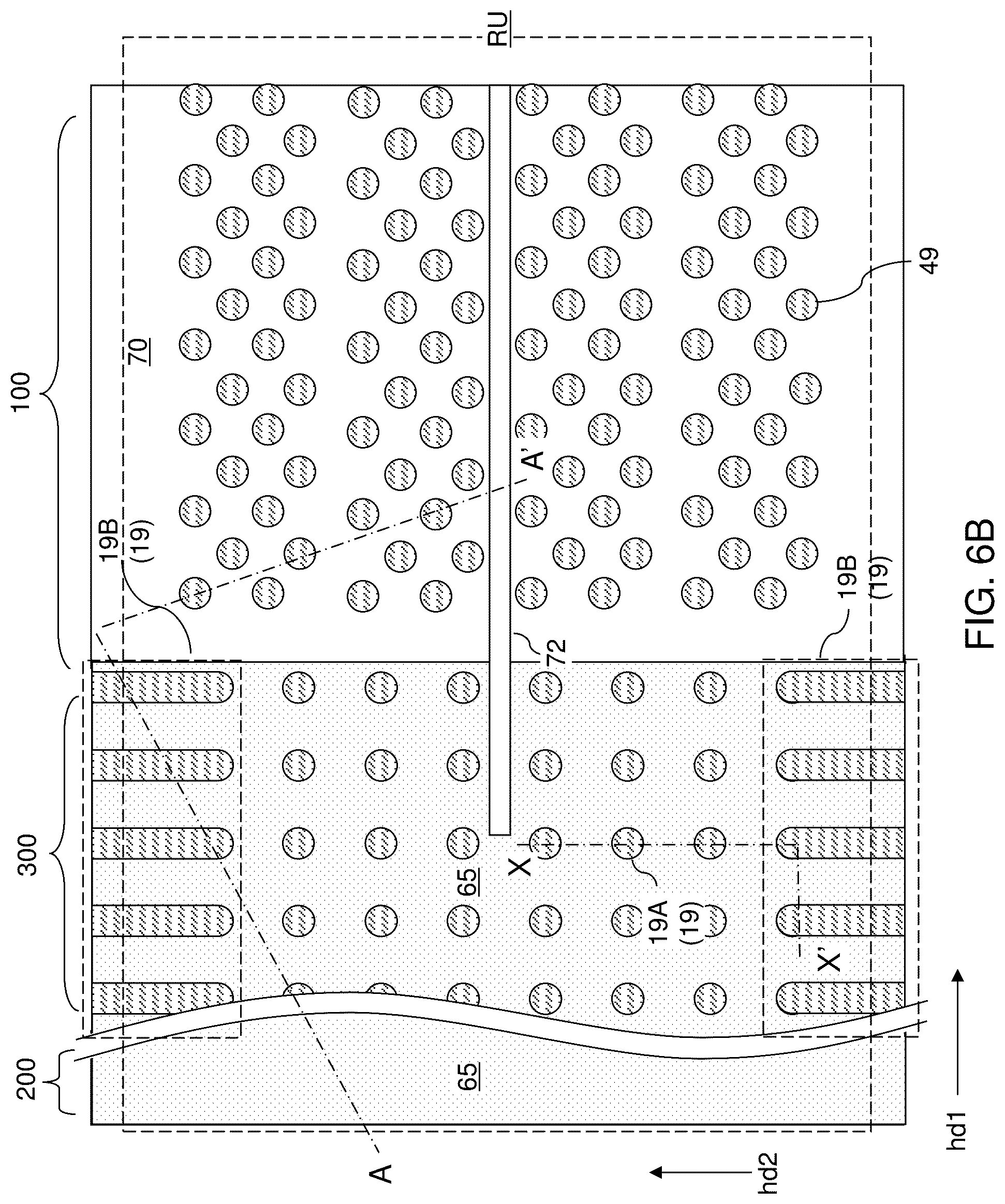 Patent US12322710 Figure 11 – Three-dimensional memory device with finned support pillar structures and method of forming the same