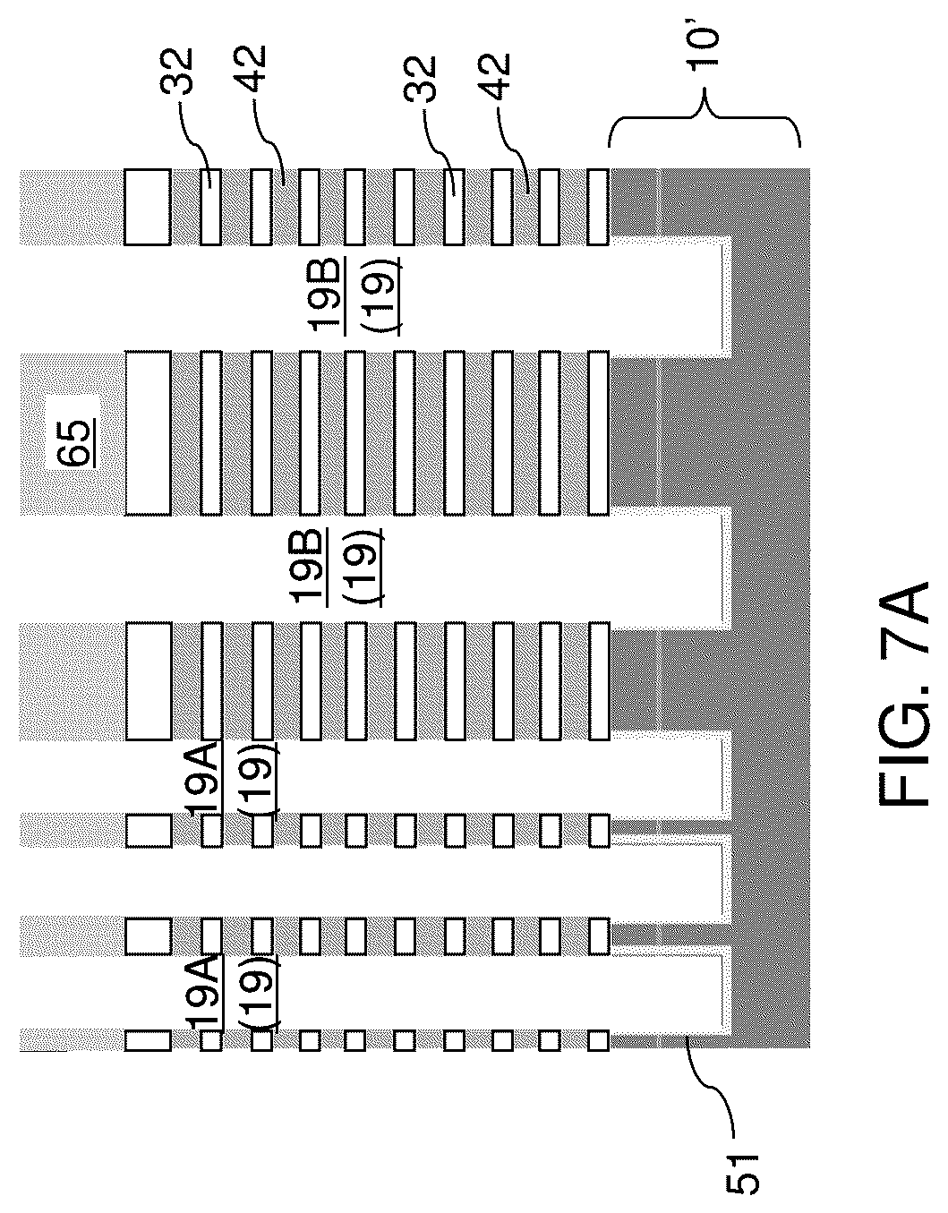 Patent US12322710 Figure 12 – Three-dimensional memory device with finned support pillar structures and method of forming the same