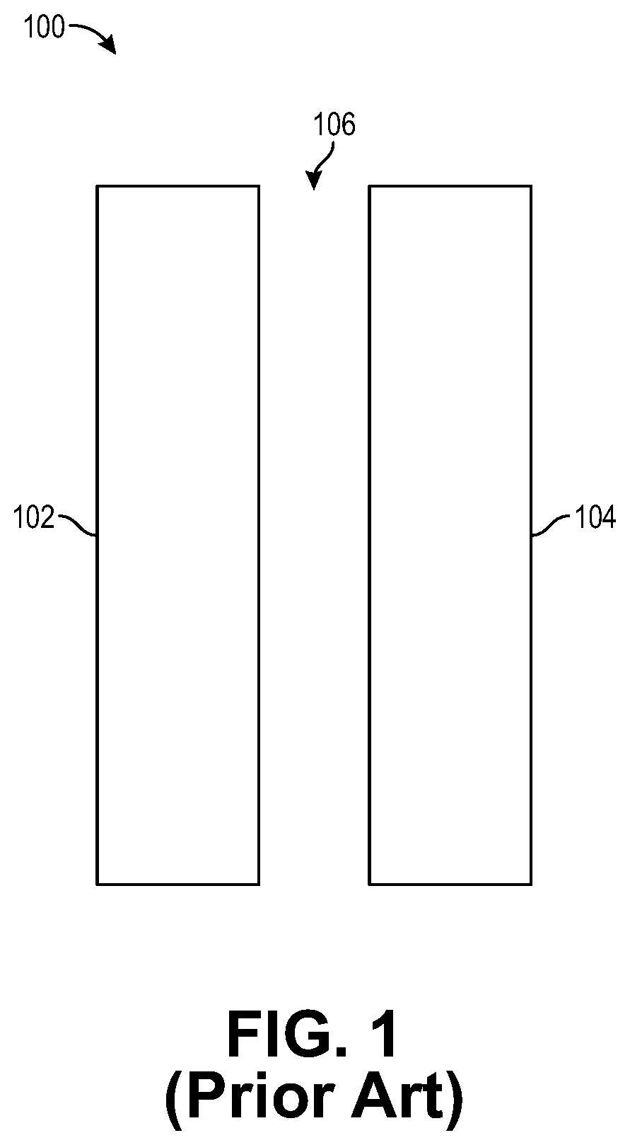 Patent US12322712 Figure 1 – Split source drain transistor
