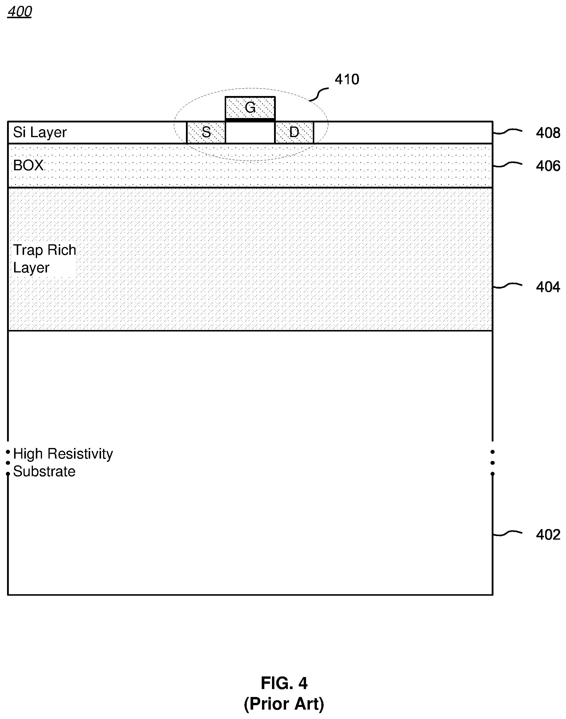 Patent US12322713 Figure 3 – Transient stabilized SOI FETs