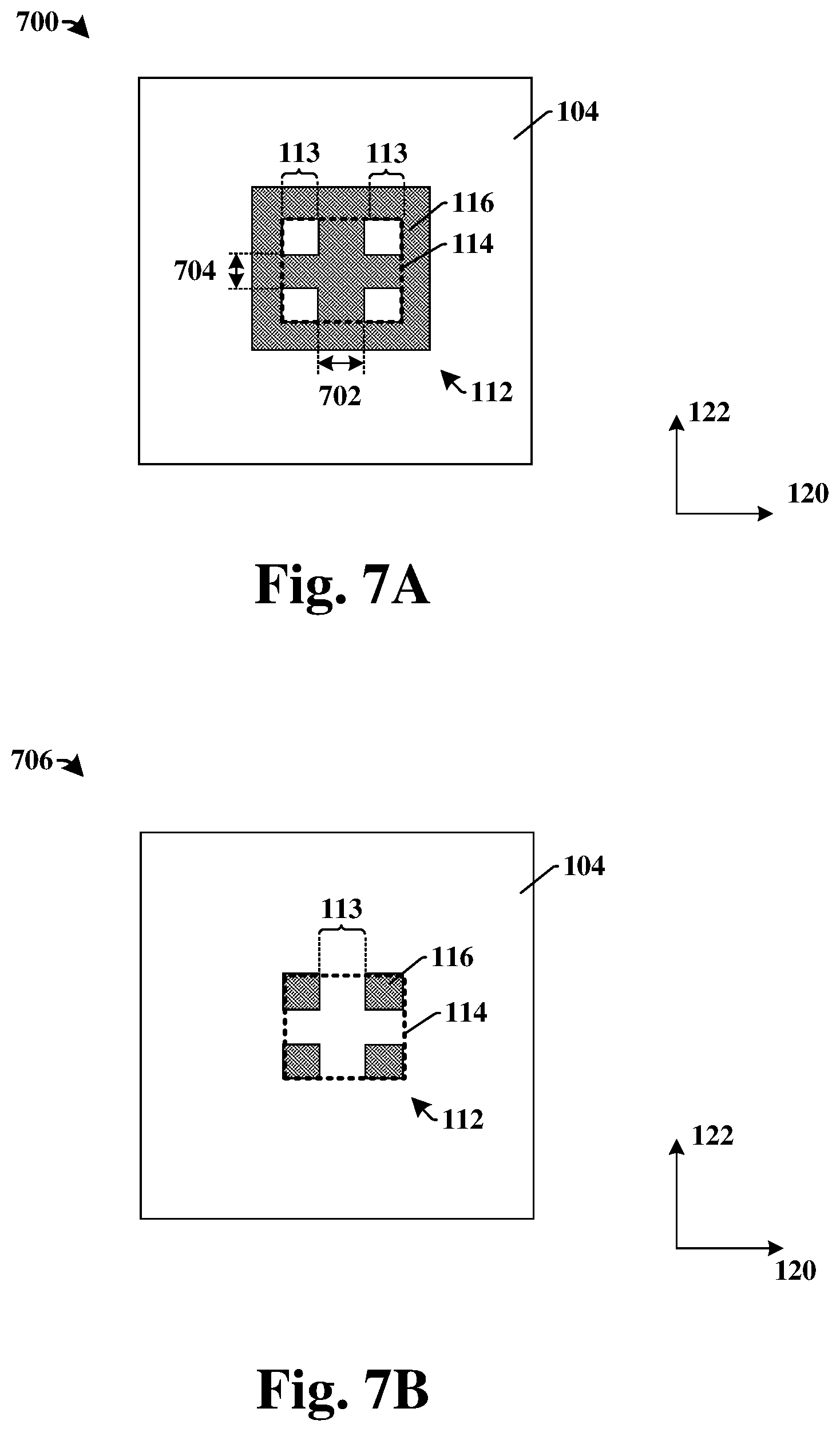 Patent US12322715 Figure 6 – Method of forming integrated chip structure having slotted bond pad in stacked wafer structure