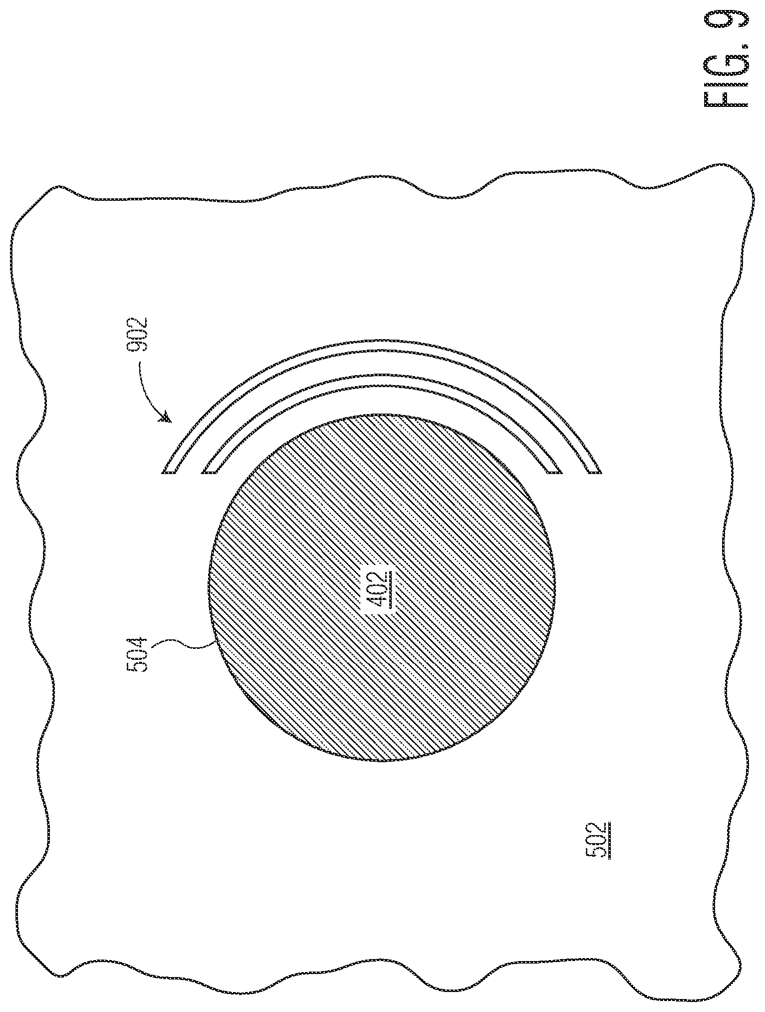 Patent US12322719 Figure 9 – Semiconductor device structure and method therefor