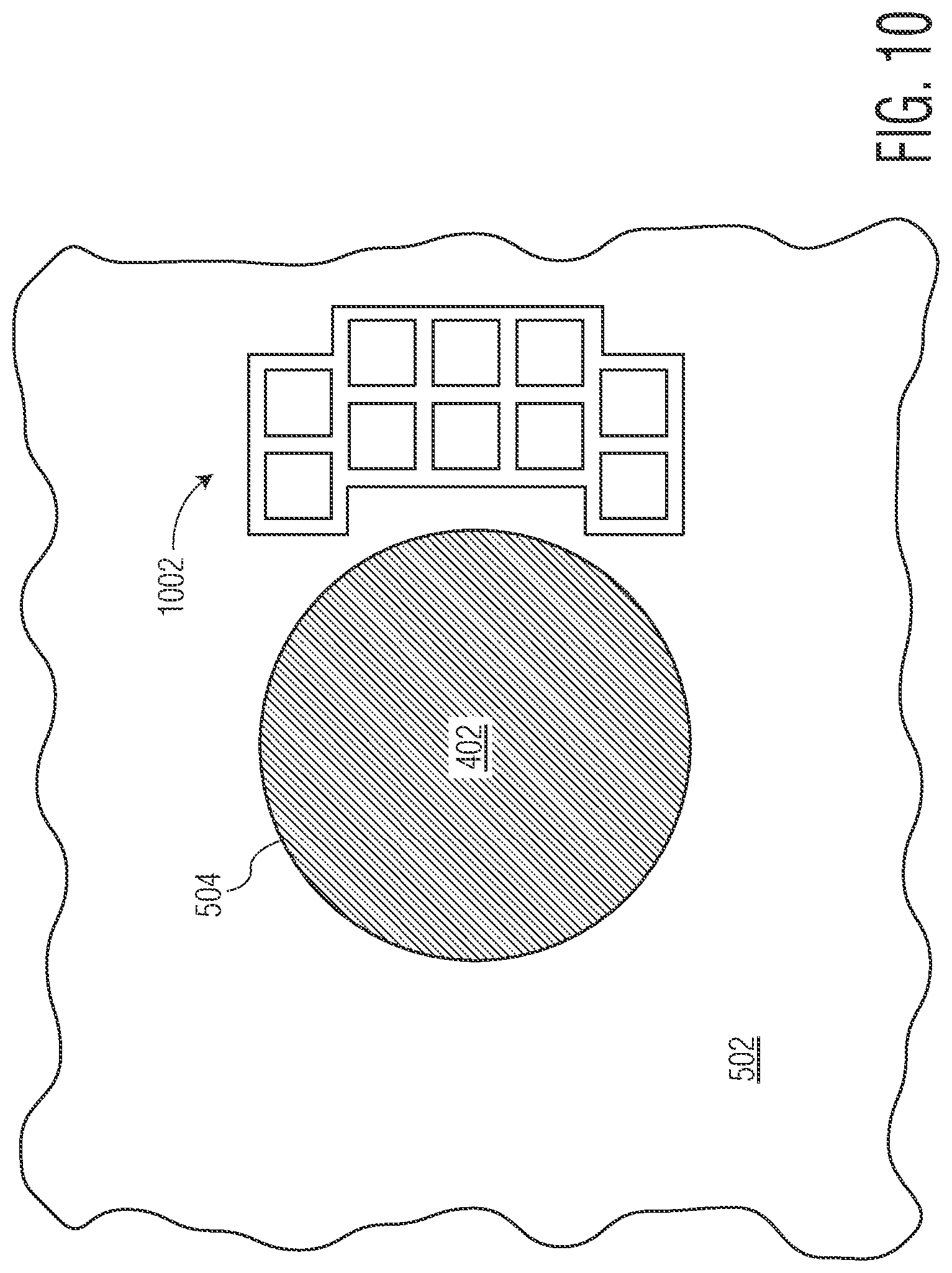 Patent US12322719 Figure 10 – Semiconductor device structure and method therefor