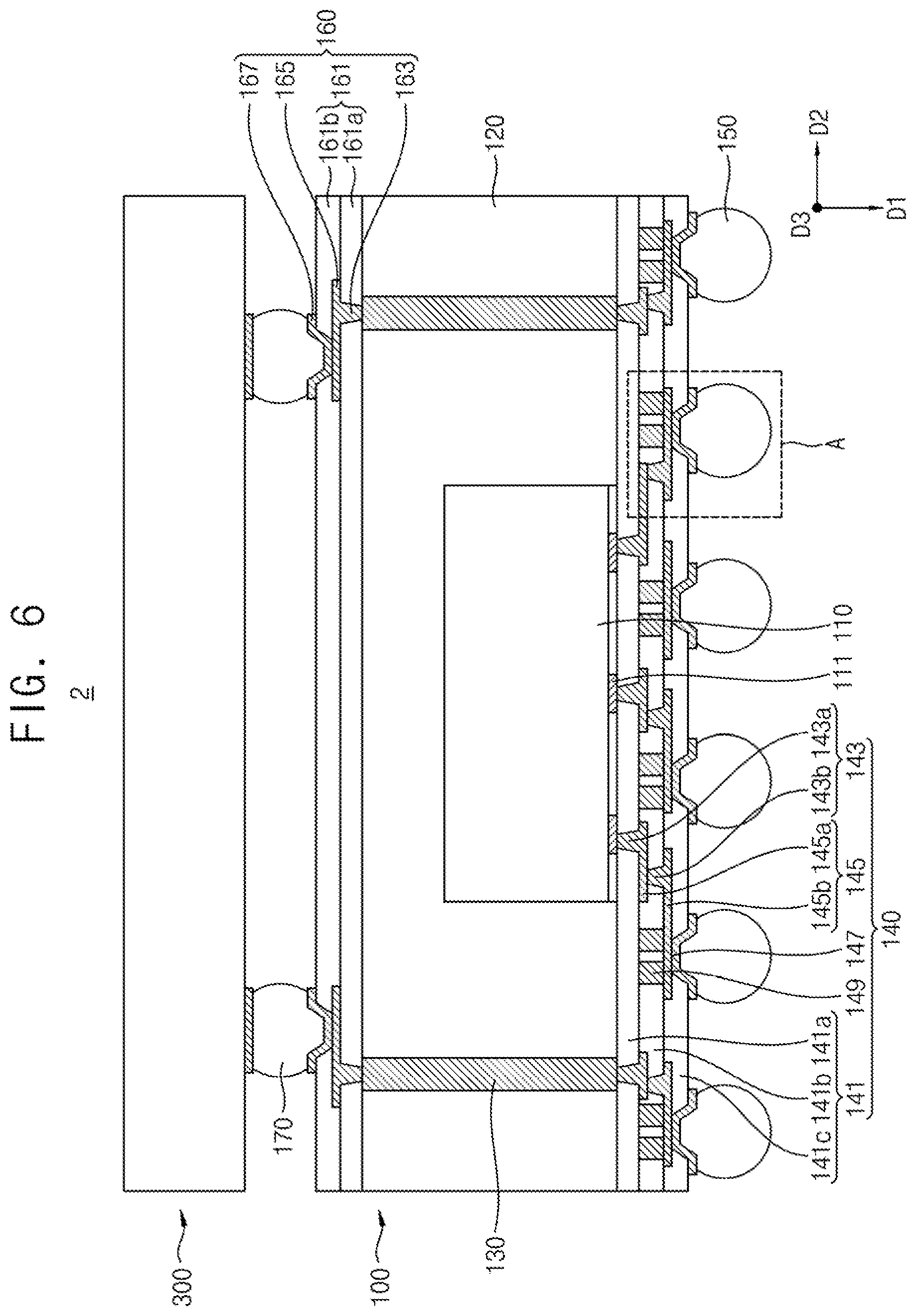 Patent US12322720 Figure 4 – Semiconductor package including post