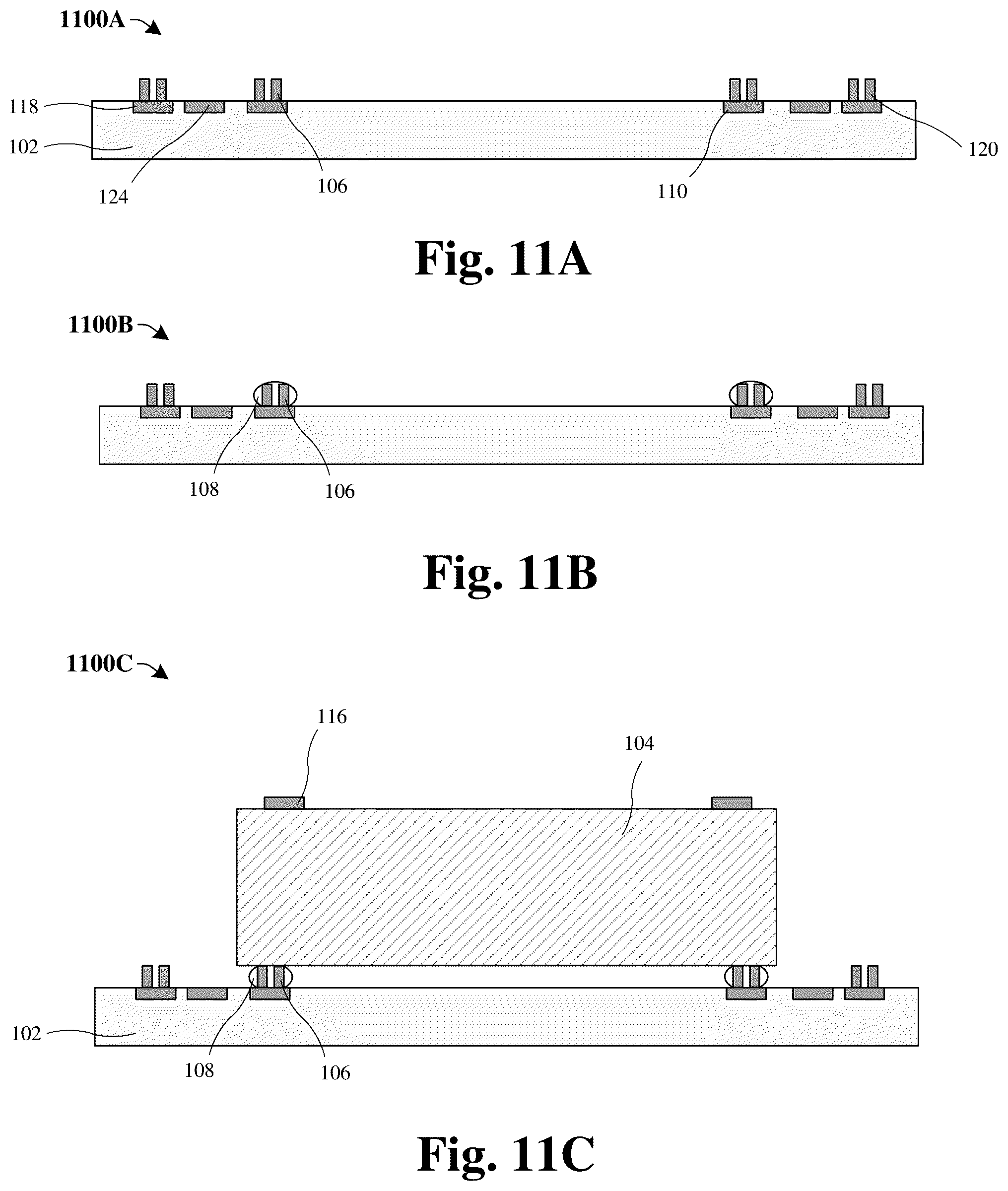 Patent US12322722 Figure 20 – Die attached leveling control by metal stopper bumps