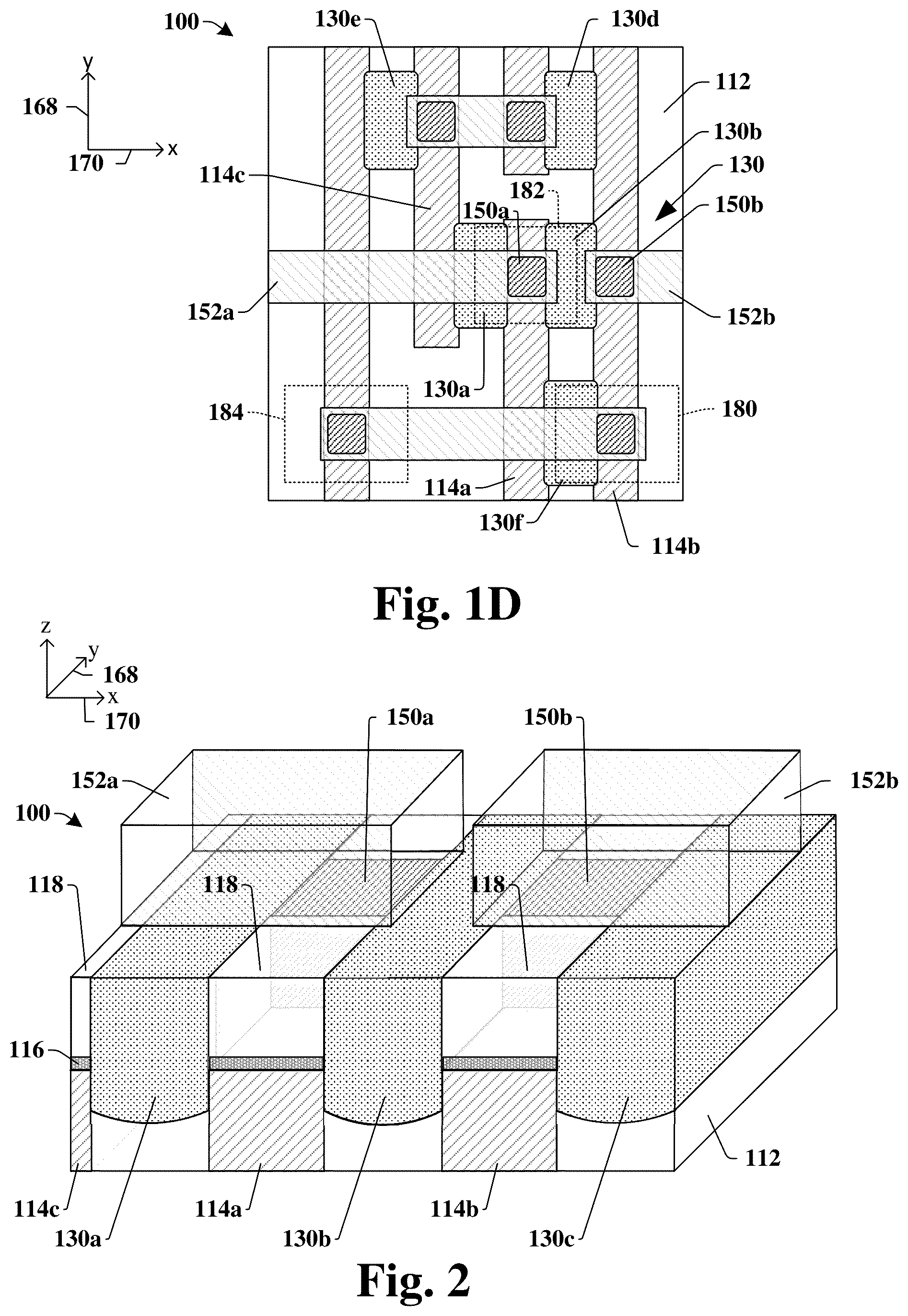 Patent US12322723 Figure 2 – Self-aligned interconnect structure