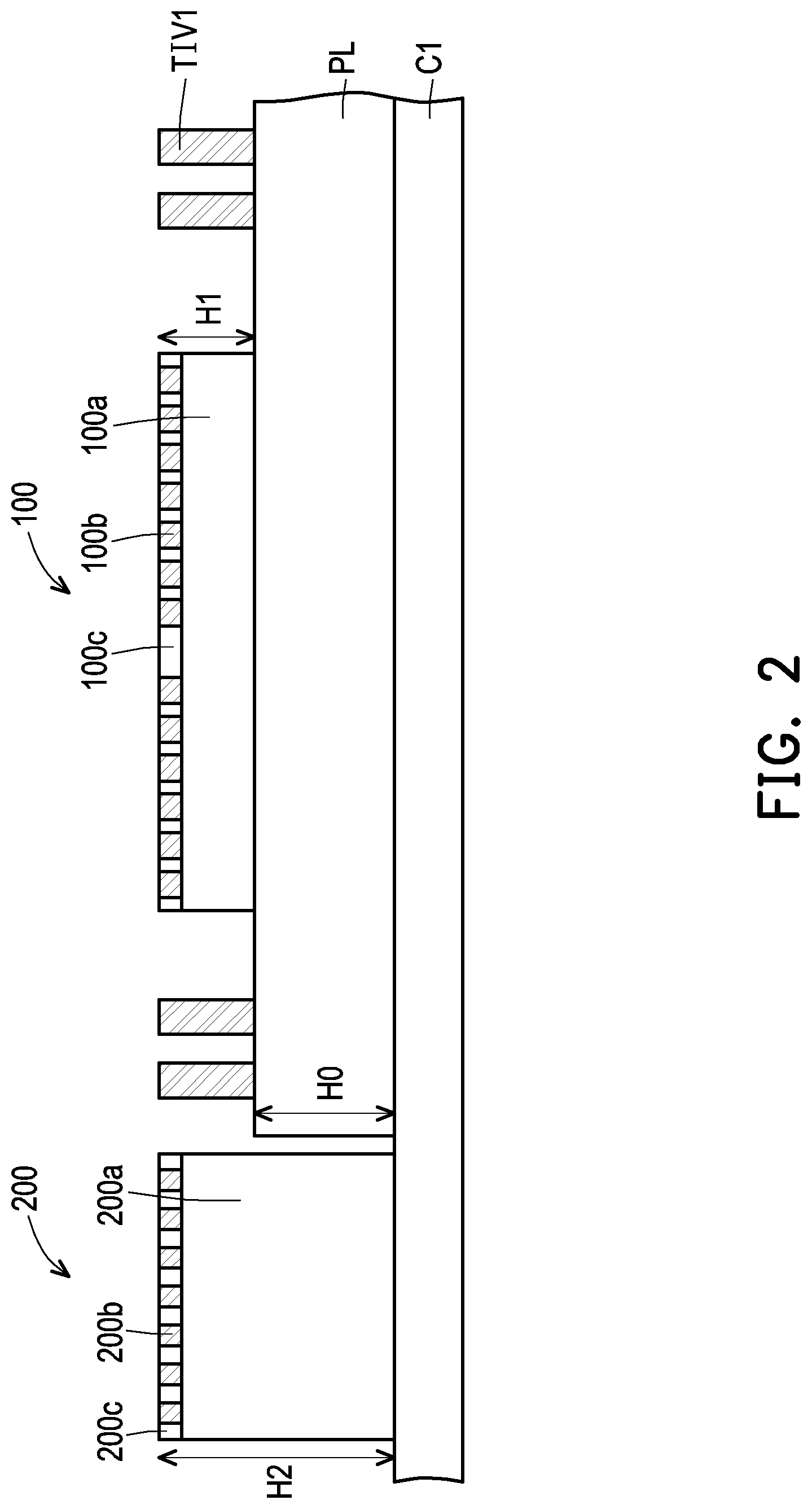 Patent US12322726 Figure 2 – Method of forming an integrated circuit package having a padding layer on a carrier