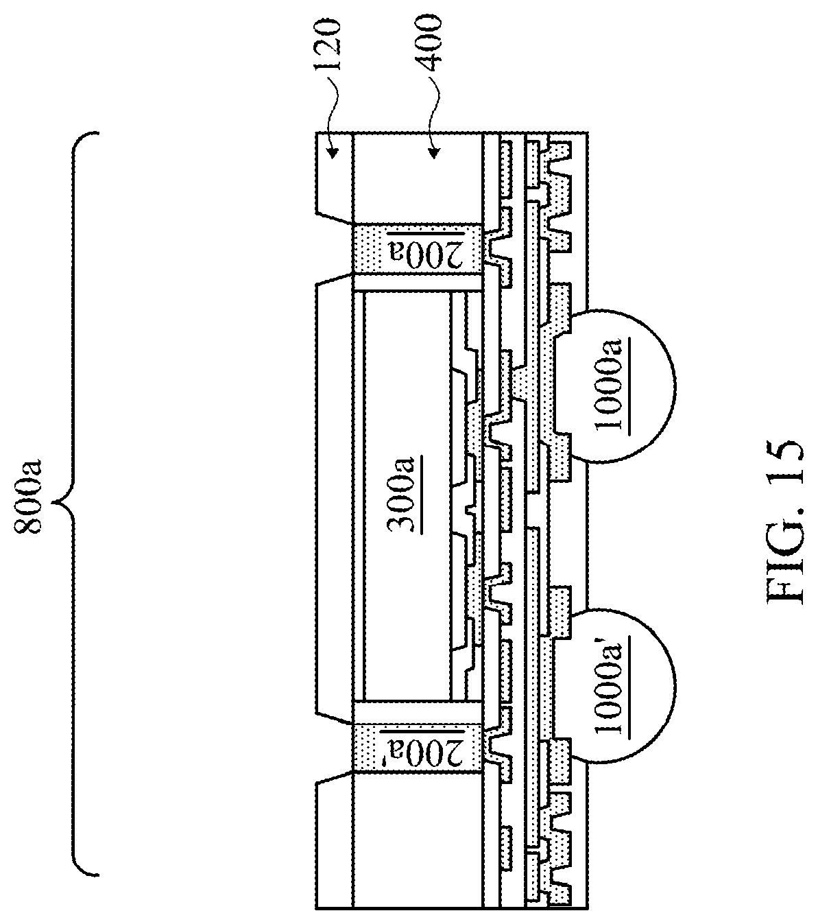 Patent US12322727 Figure 15 – Device and method for UBM/RDL routing